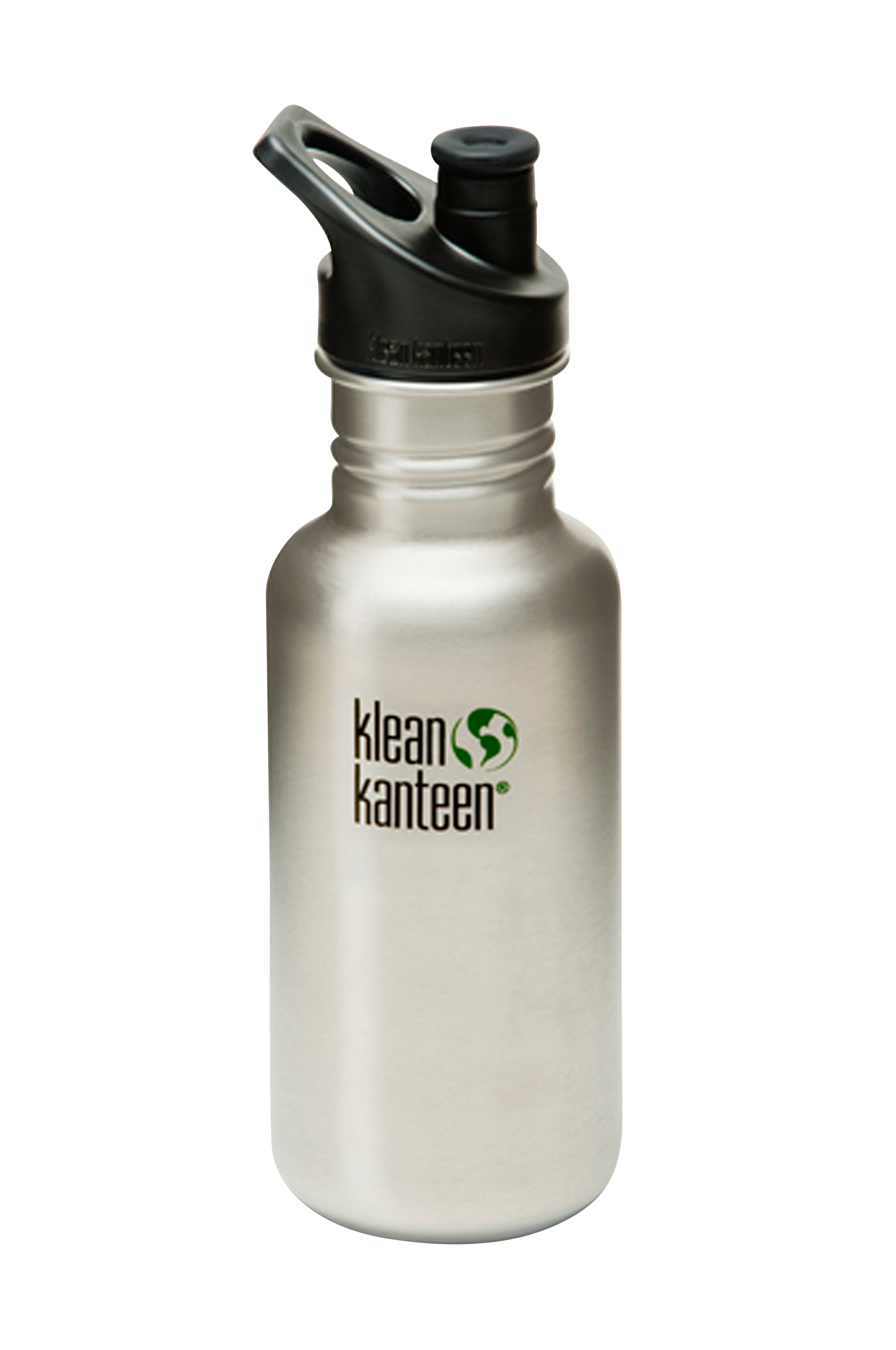 Klean Kanteen Classic 532 ml Borstad Stål Vattenflaska Vattenflaskor