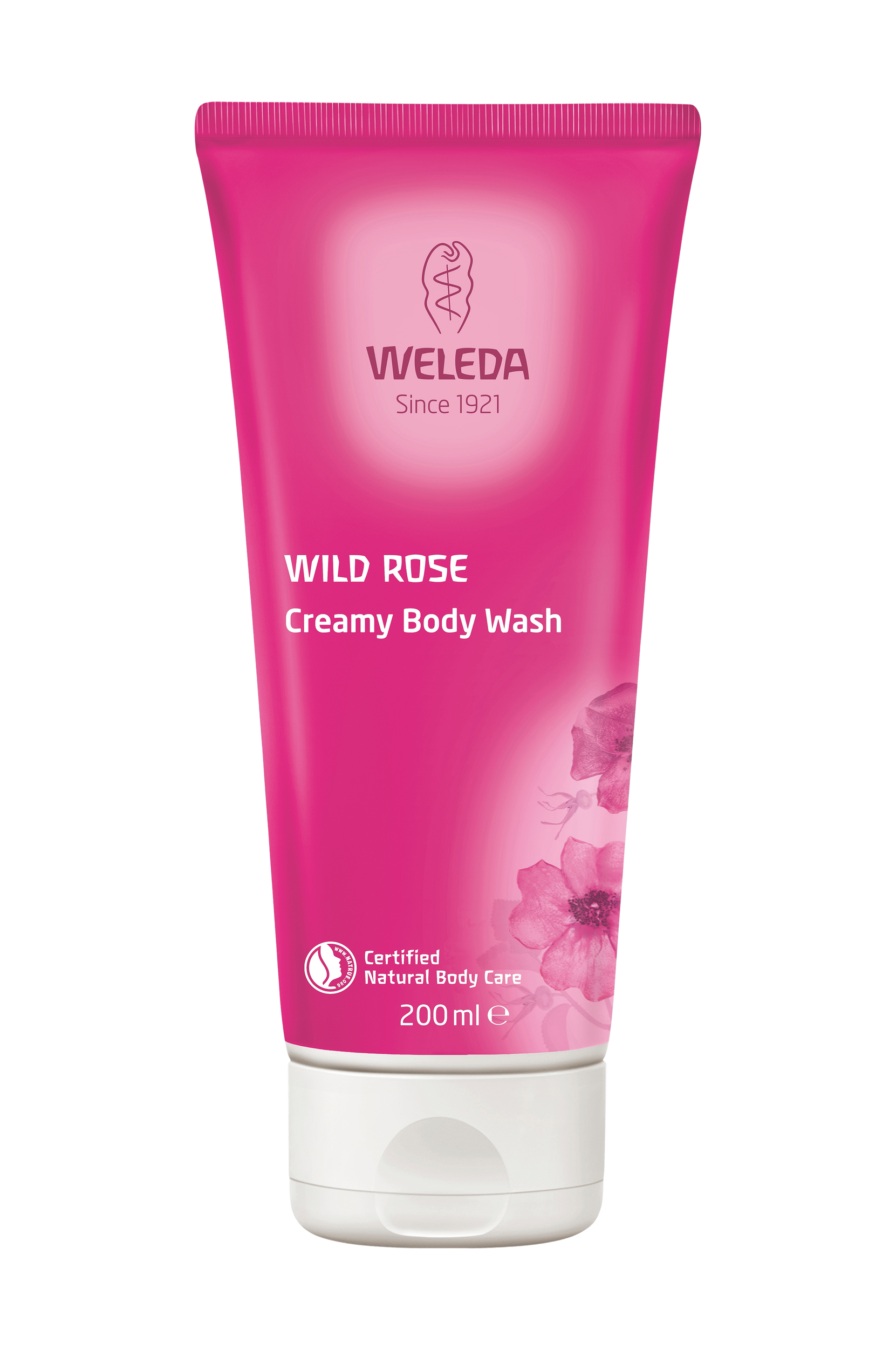 Wild Rose Creamy Body Wash, Weleda