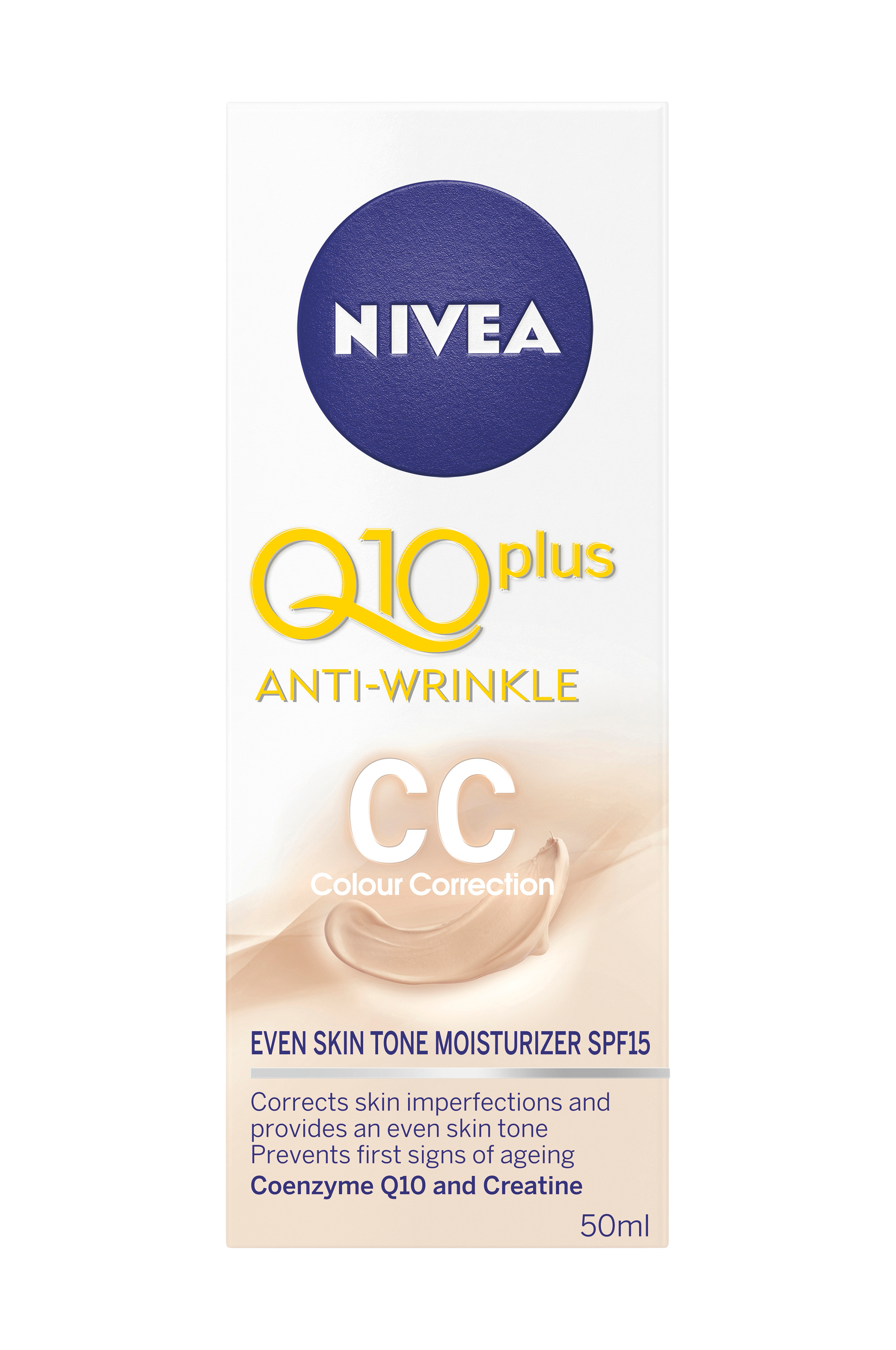 nivea cc cream q10