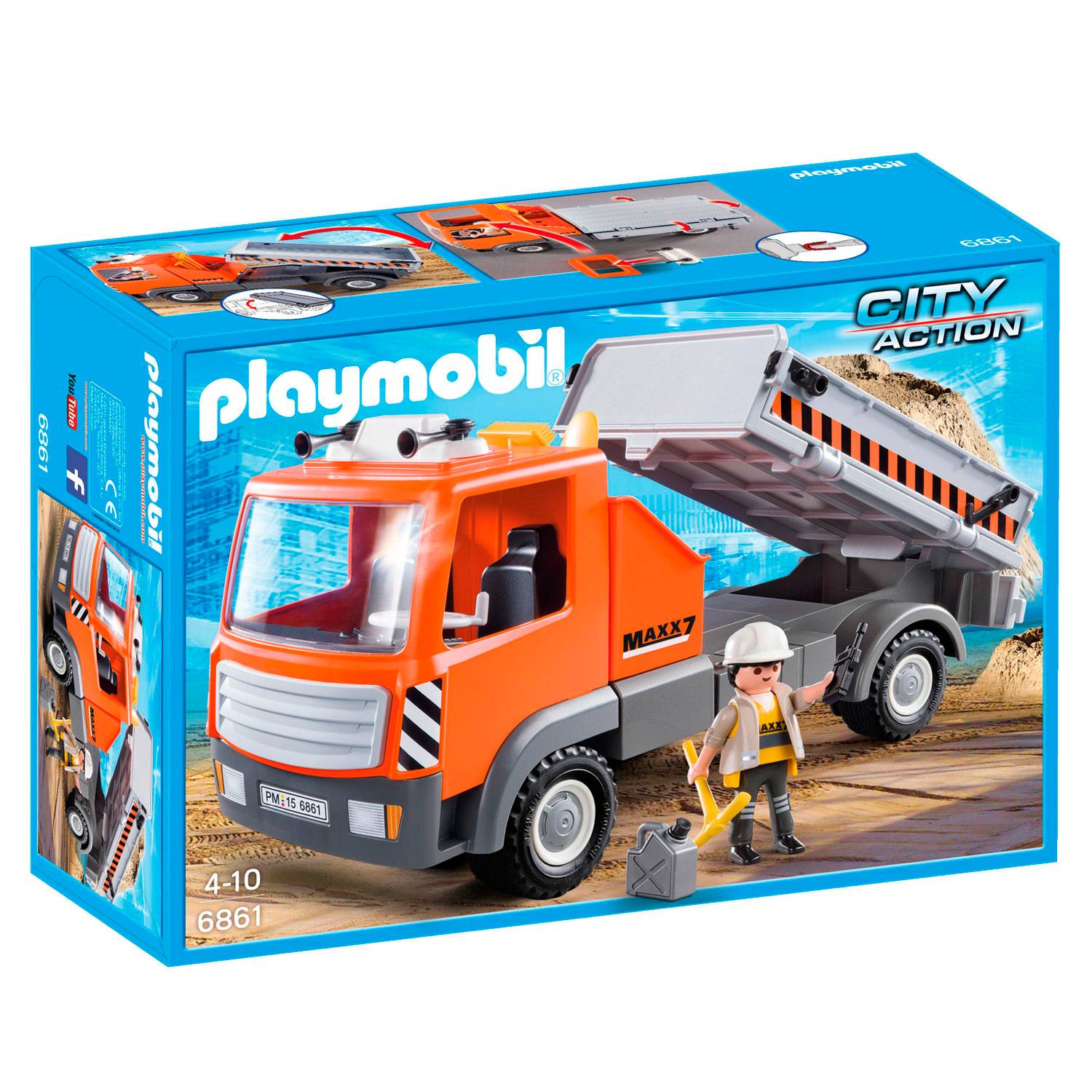 Playmobil Action Lastbil - Playmobil |