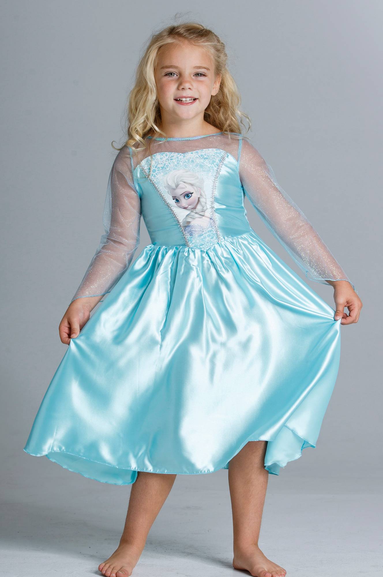 let at håndtere Overdreven rester Disney Frozen Frost kjole str. 116 - Udklædning | Ellos.dk