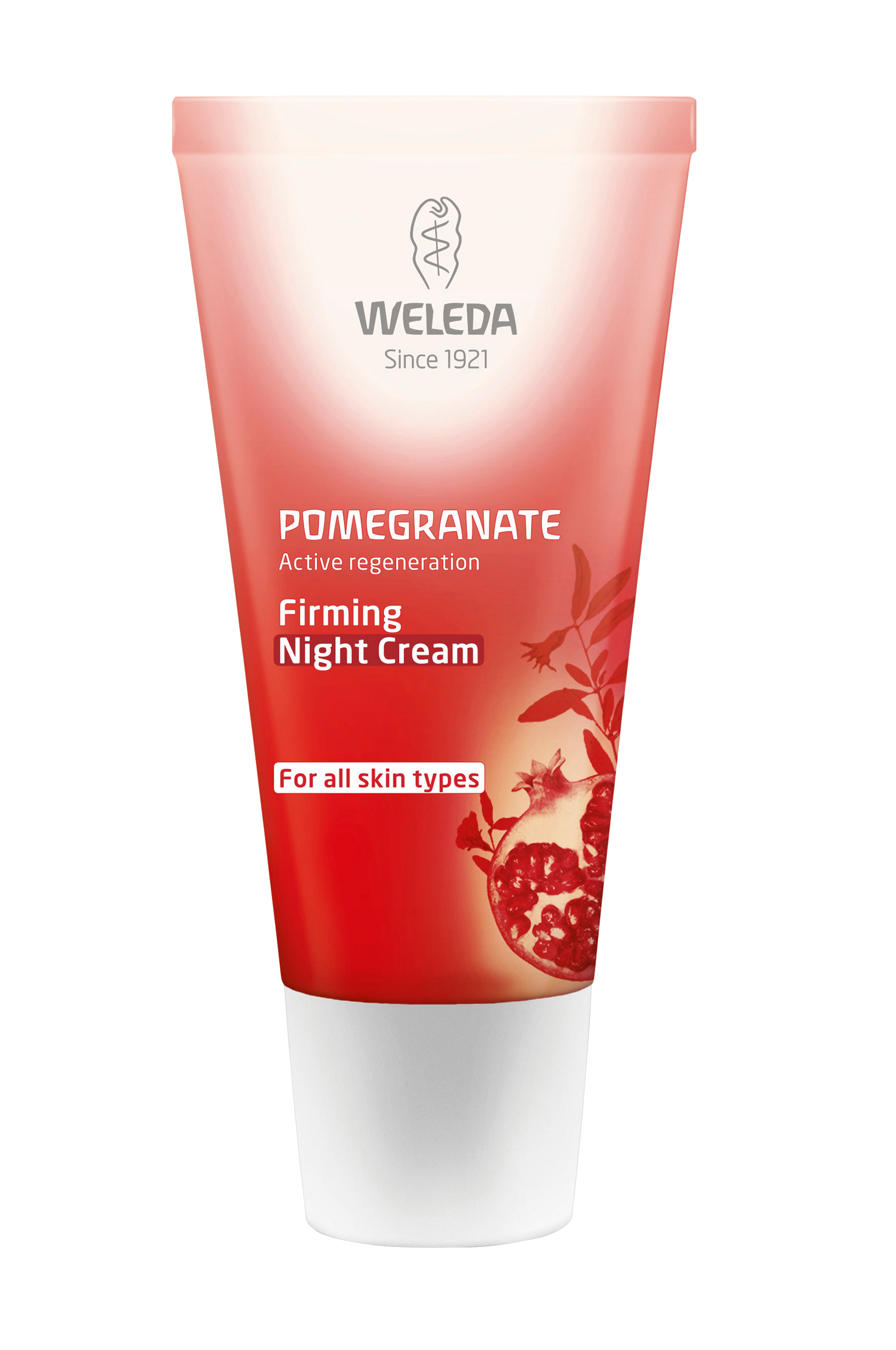 Pomegranate Firming Night Cream, 30 ml, Weleda