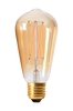 LED lyspære E27 Edisonpære Elect Amber