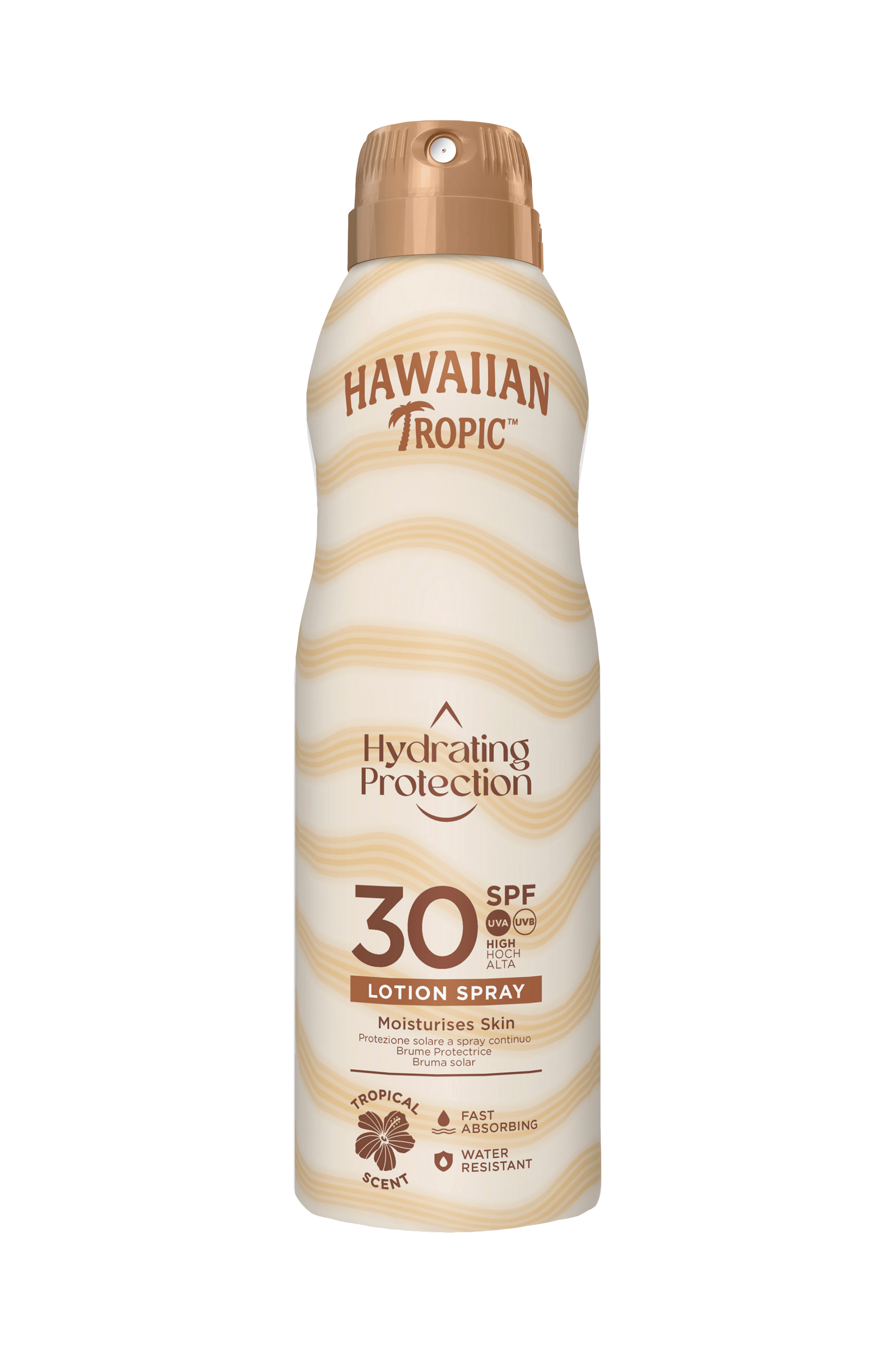 Silk Hydration Air Soft -aurinkosuoja SPF 30 177ml, Hawaiian Tropic