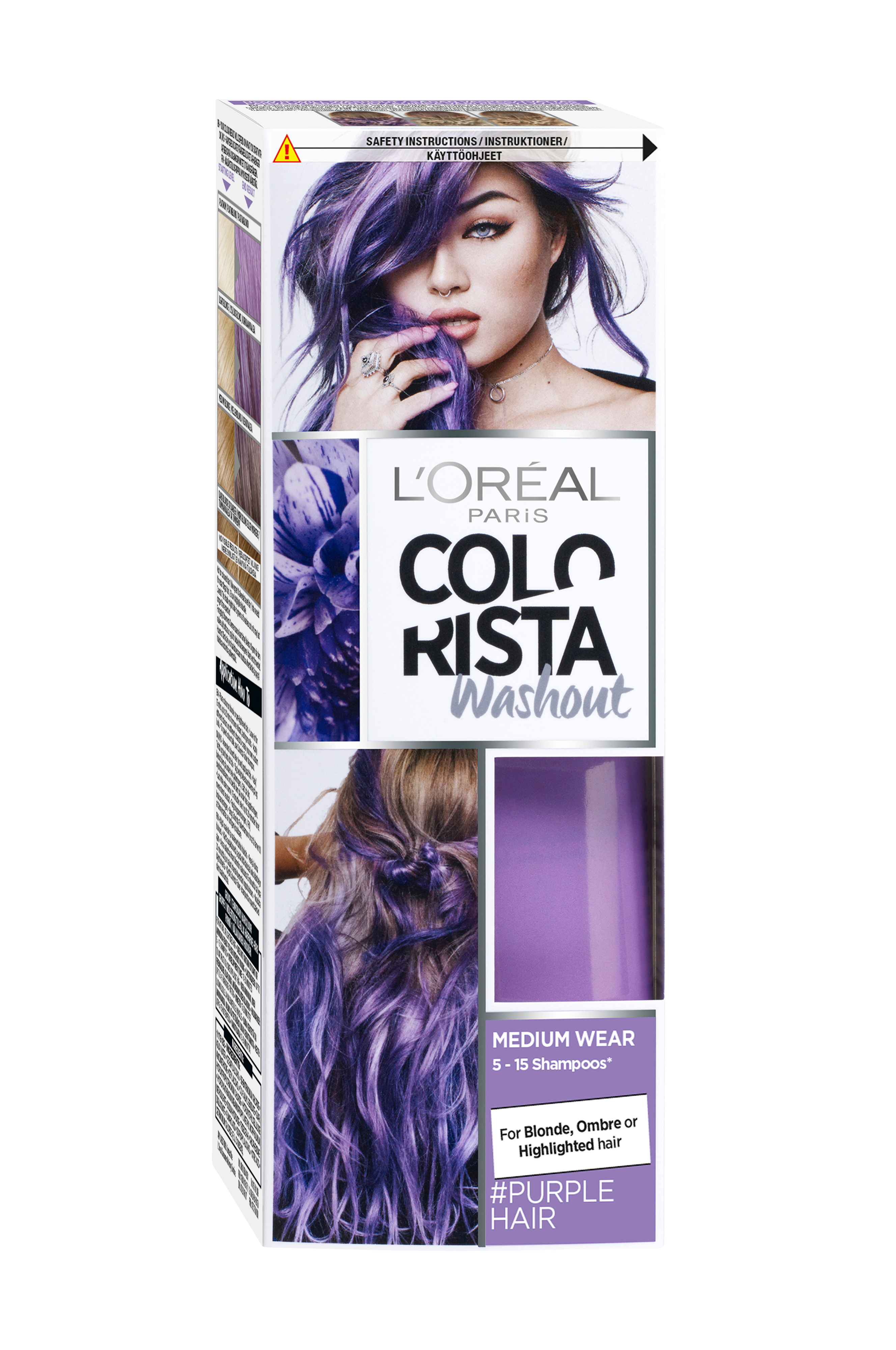 revidere Tredive symmetri L'Oréal Paris Colorista Washout Purplehair - Lilla - Hårfarve | Ellos.dk
