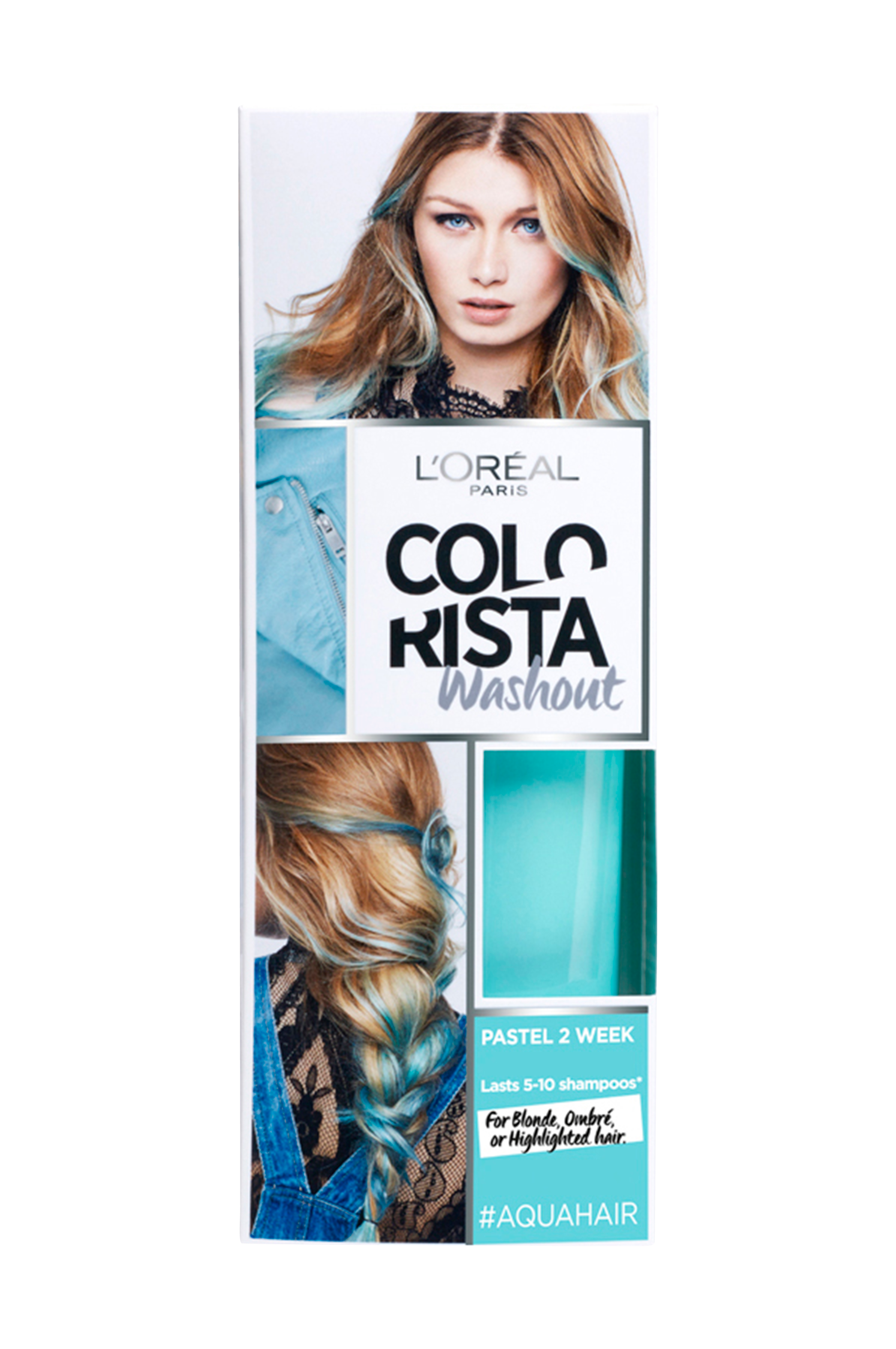 samvittighed gravid præsentation L'Oréal Paris Colorista Washout Aquahair - Blå - Hårfarve | Ellos.dk