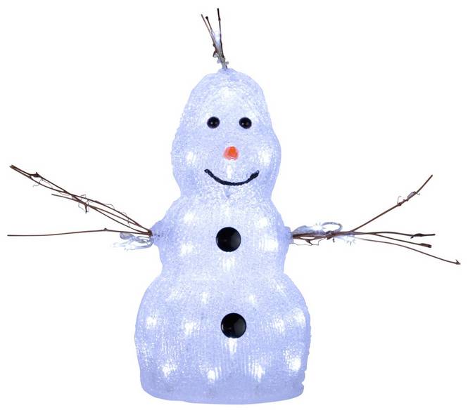 Utomhus dekoration Snowman