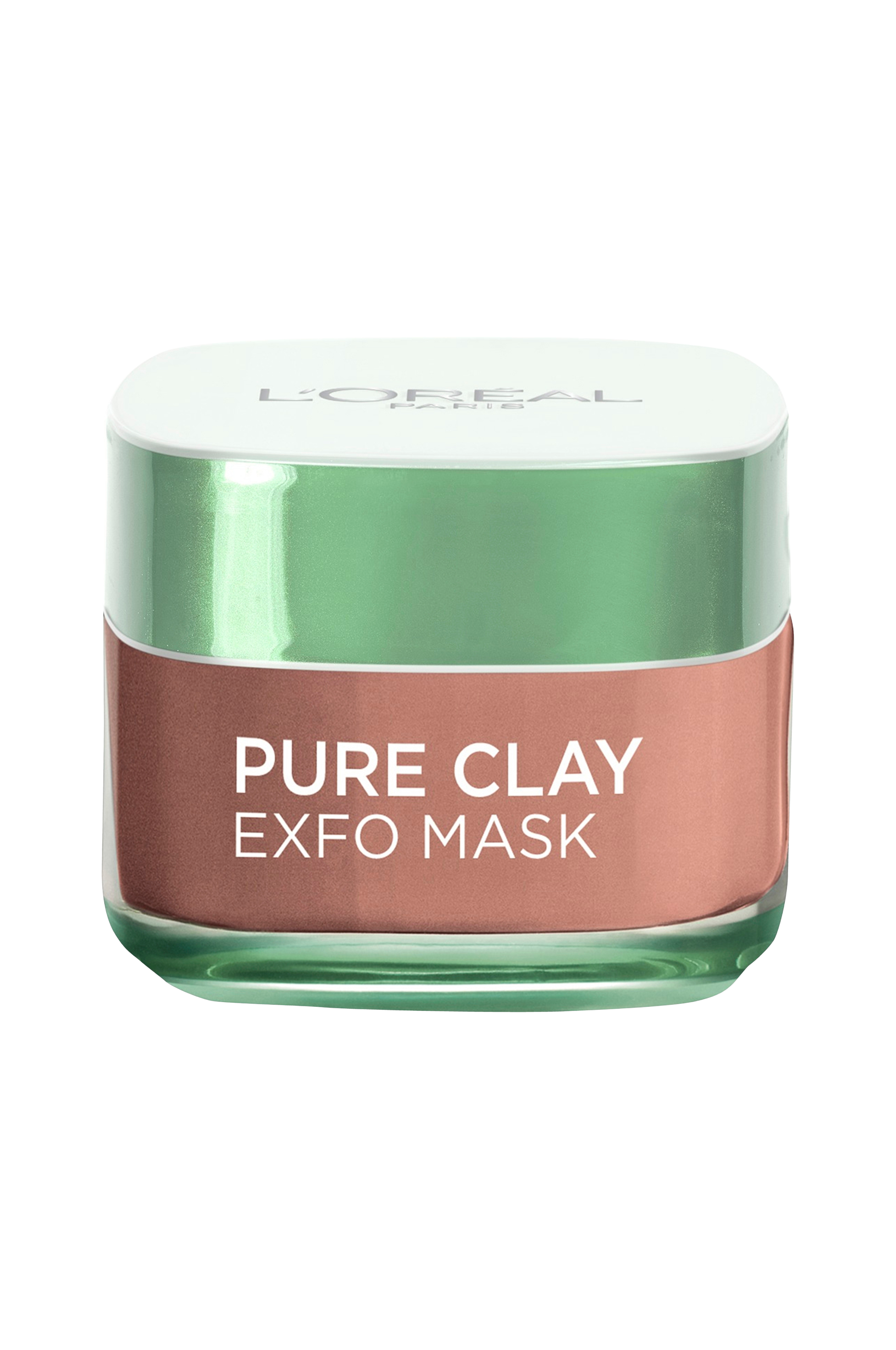 L'Oréal Clay Mask Exfo 50 ml - Ansigtsmaske |