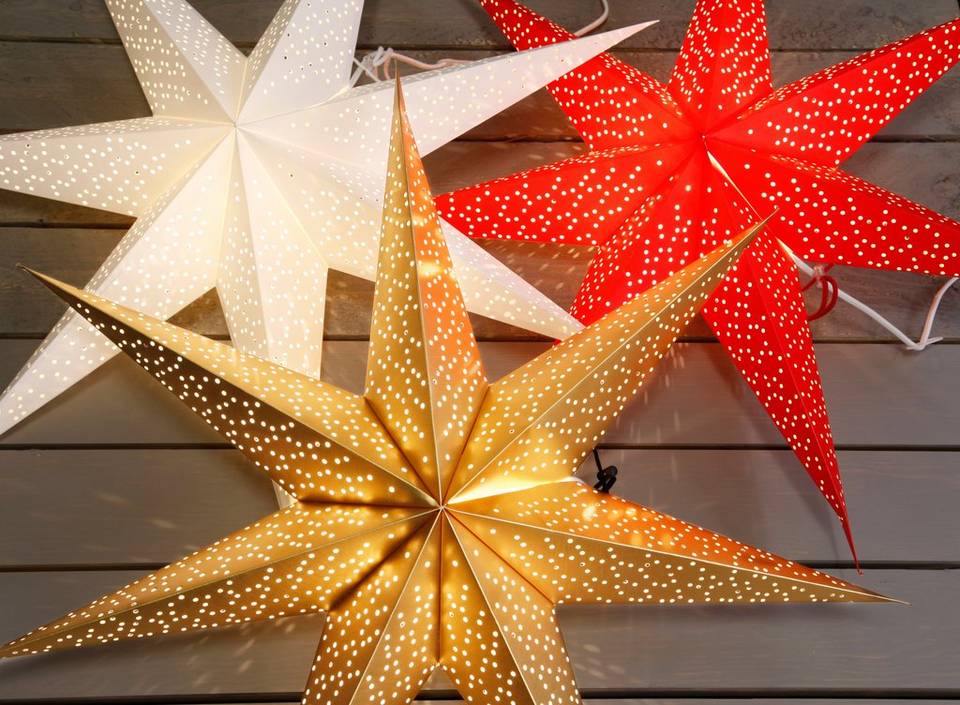 Star Trading Adventsstjärna Dot, guld från Star Trading, bild 2