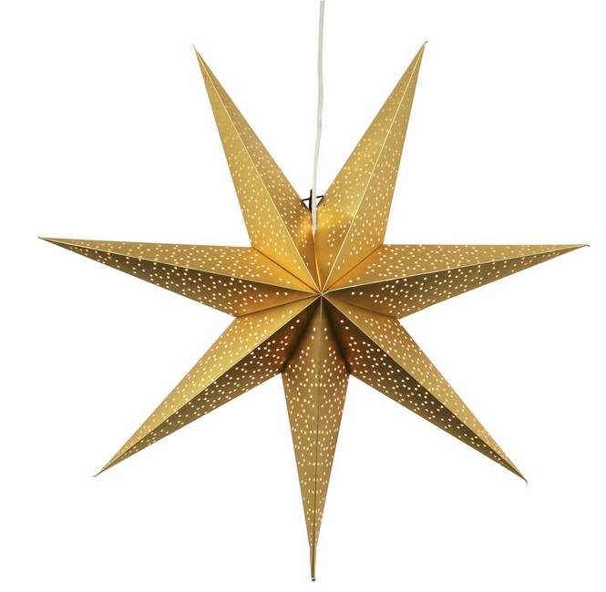 Adventsstjärna Dot Guld