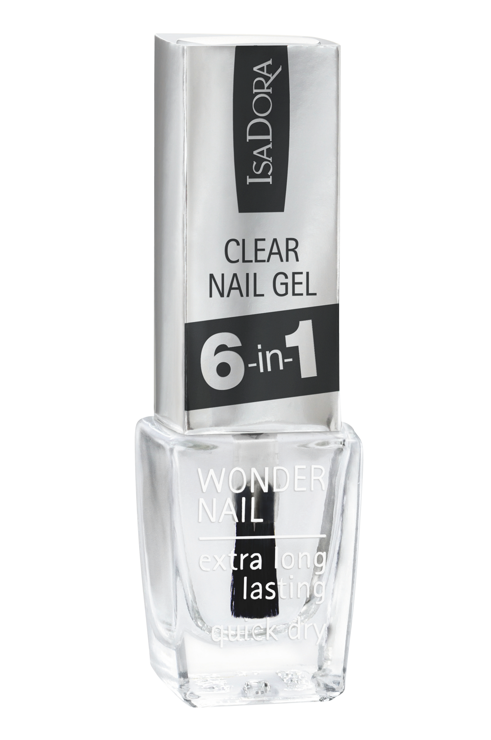 Clear Nail Gel 6-In-1, IsaDora