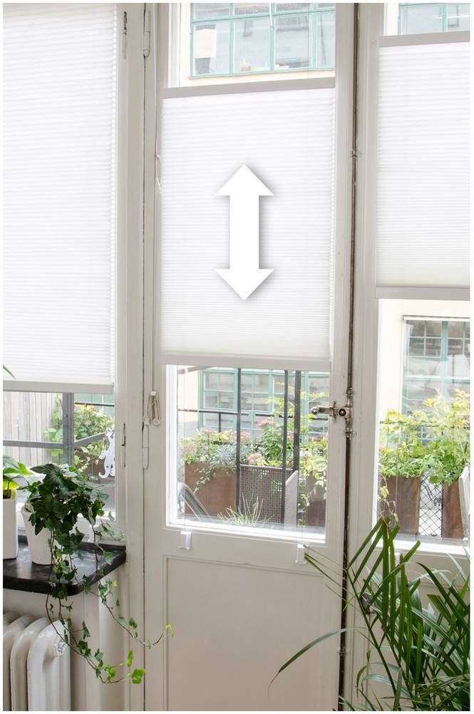 Multifix plisségardin