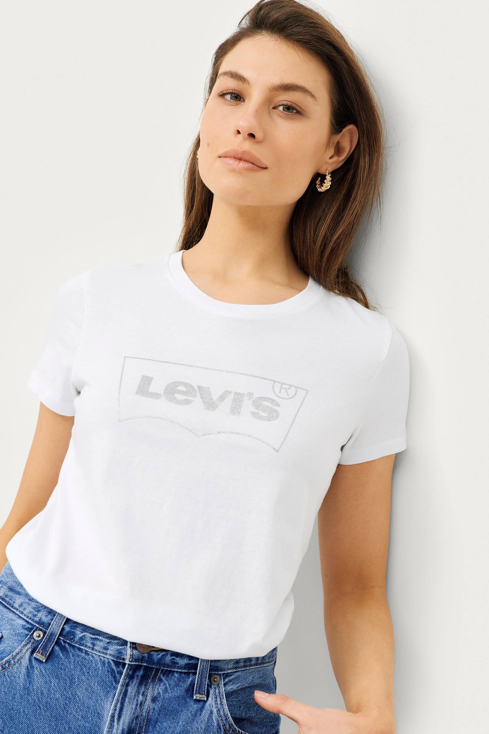 Levi's - Top The Perfect Tee - Hvid - 34