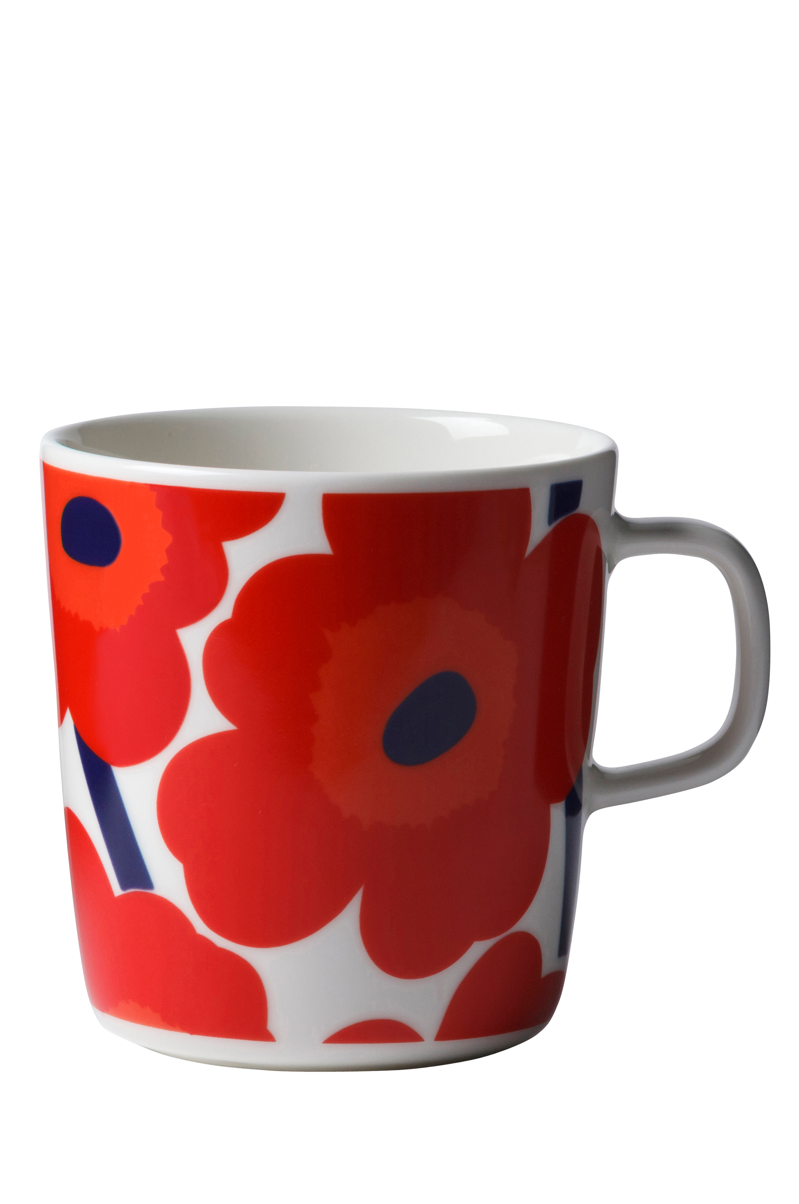 Marimekko Oiva/Unikko muki 4 dl - Punainen - Kupit & mukit 