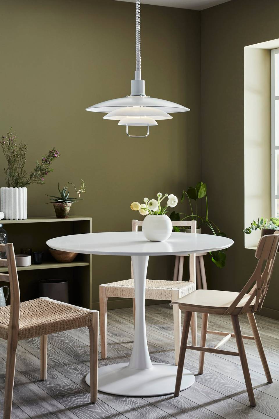 Markslöjd KIRKENES taklampa, vit från Markslöjd, bild 5