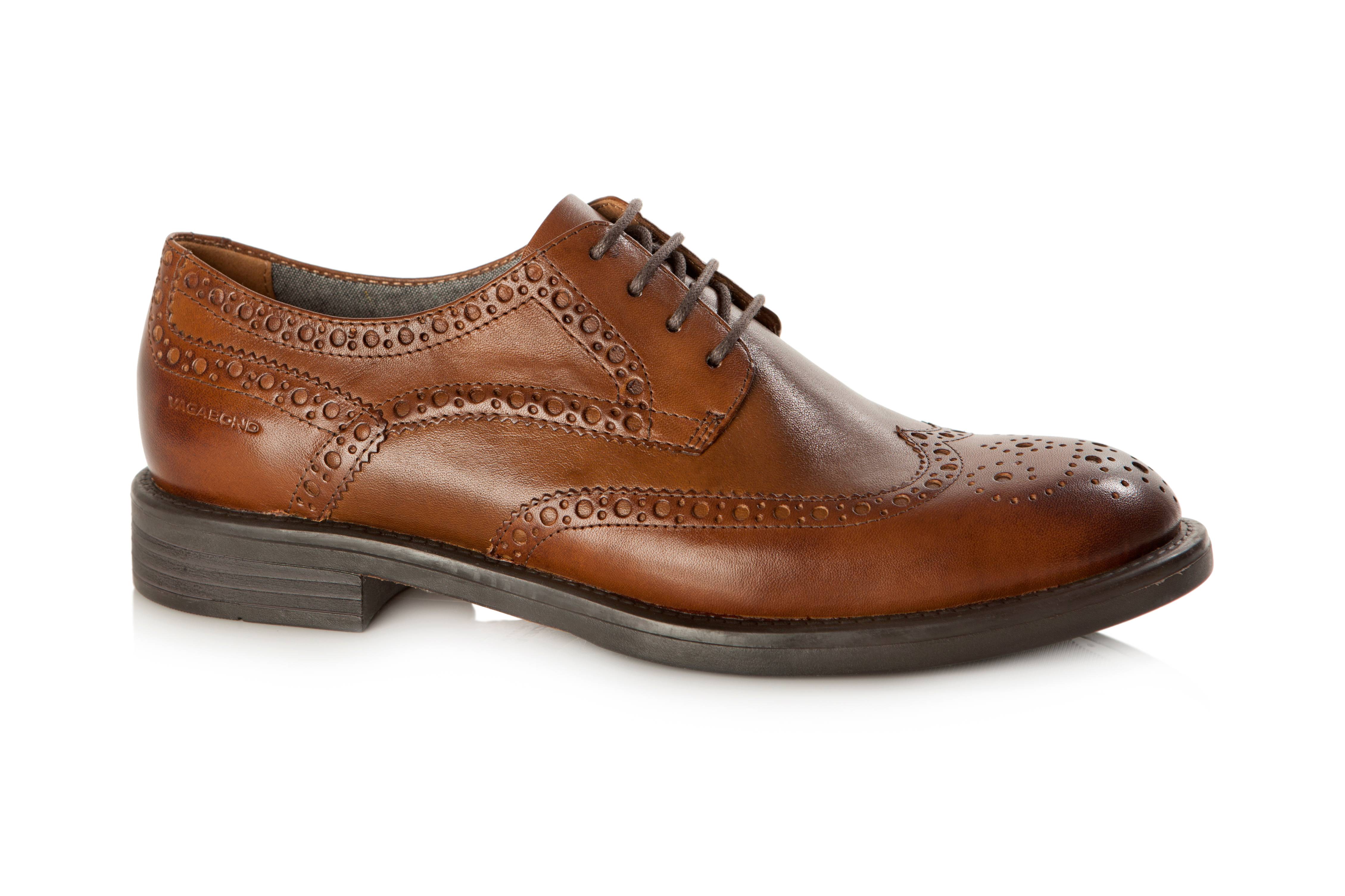 Vagabond amina brogue on sale cognac