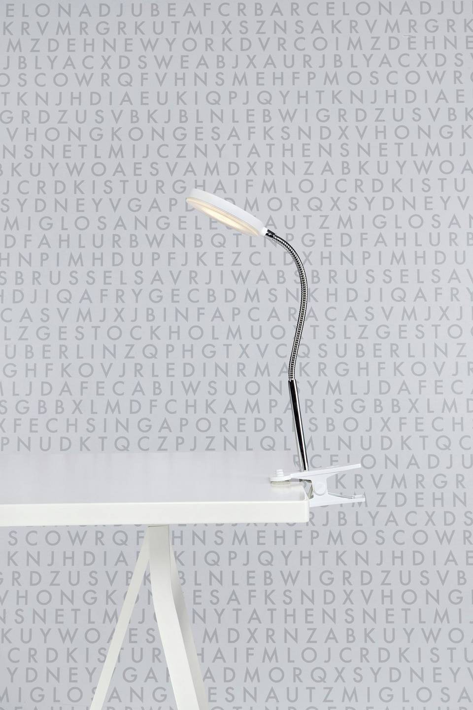 Markslöjd Klämlampa Flex, vit från Markslöjd, bild 2