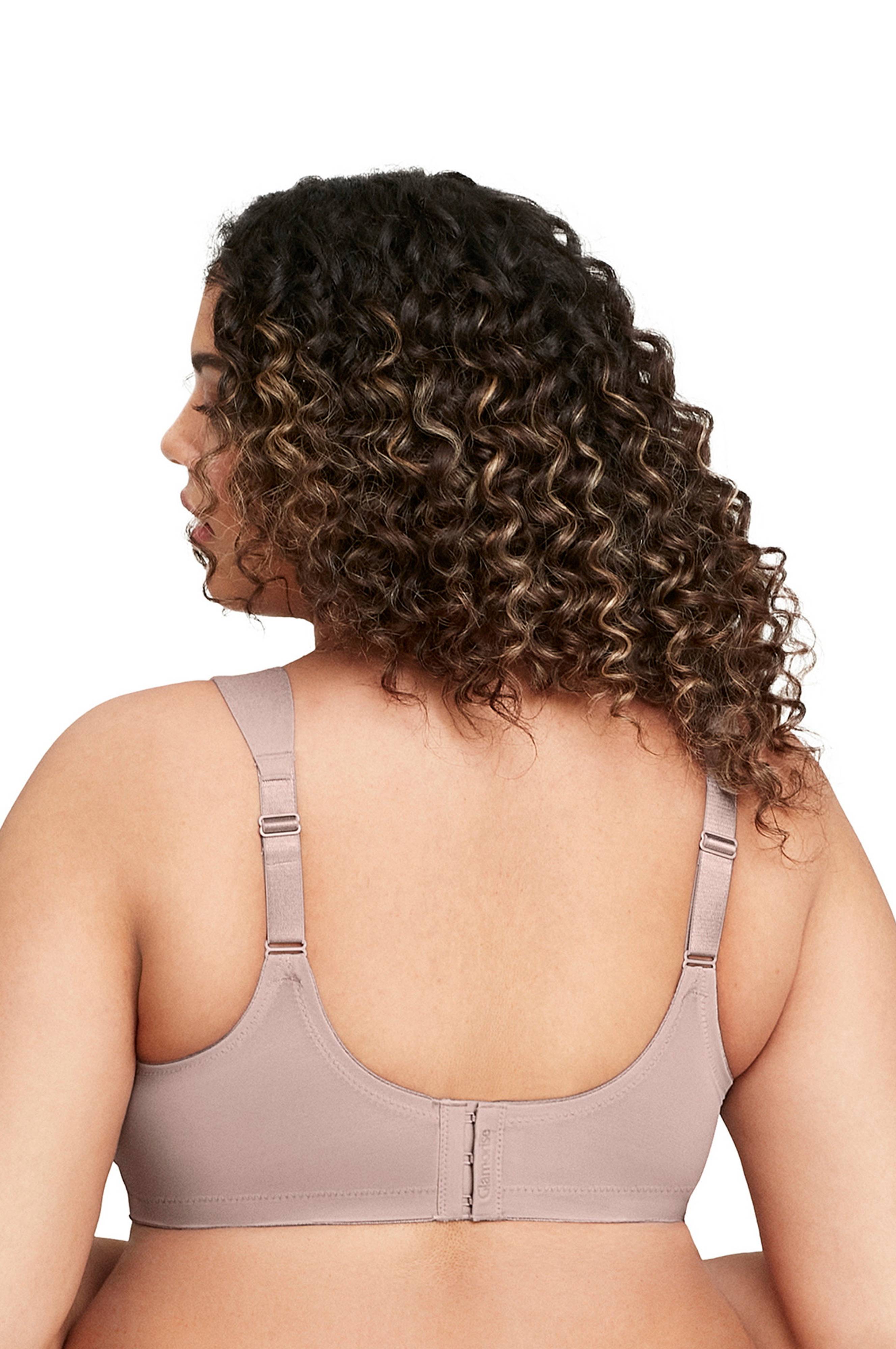 Glamorise Womens Magiclift Seamless T-shirt Wirefree Bra 1080 Café 46d
