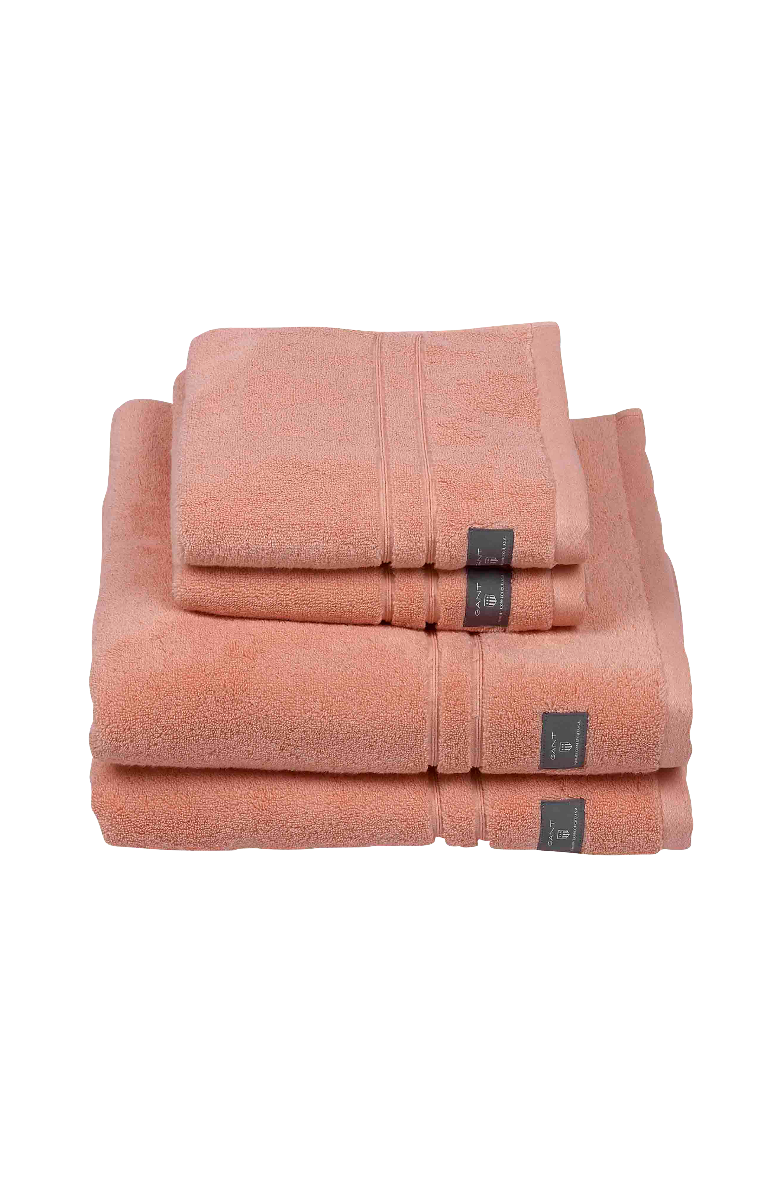 Gant Premium Terry Towel kylpypyyhe - Roosa - Käsipyyhkeet | Ellos.fi
