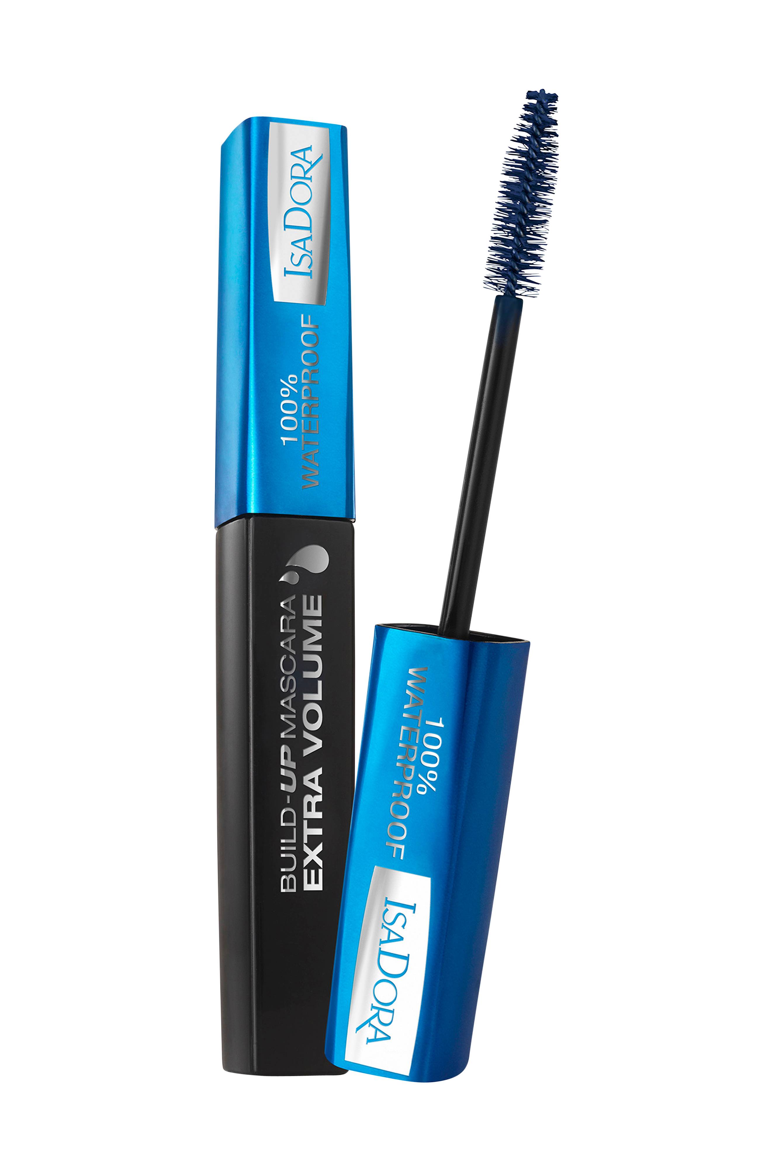 Водостойкая ли тушь. Водостойкая тушь Isadora Extra Volume Waterproof. Isadora тушь build-up Mascara Extra Volume. Тушь Isadora Extra Volume 02.