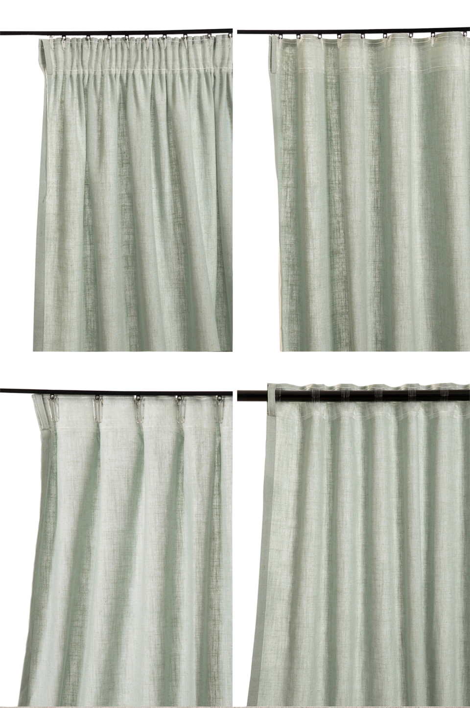 Hasta Gardin Lina 132x250, blå från Hasta, bild 5