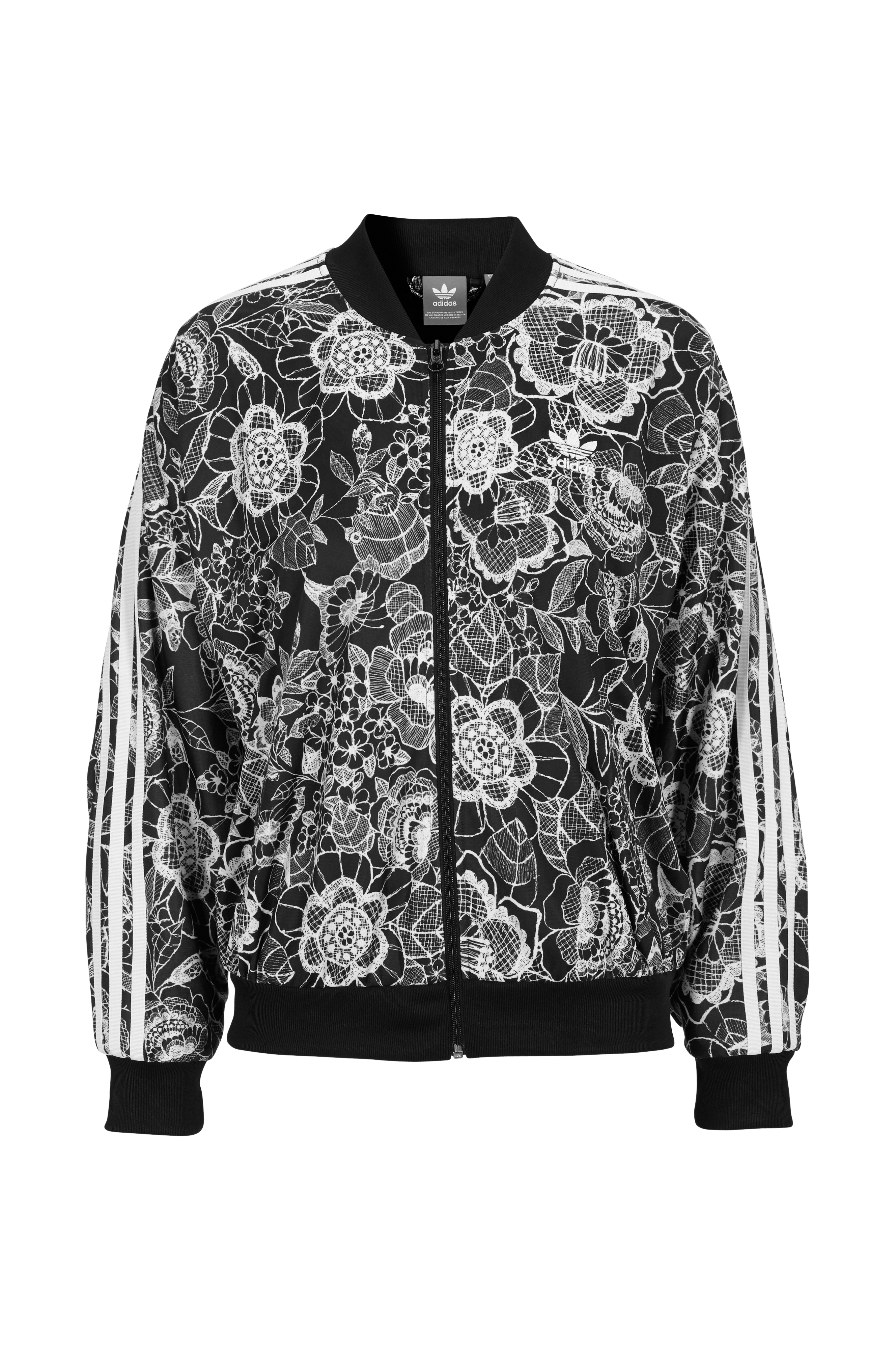 Adidas florido shop cape jacket