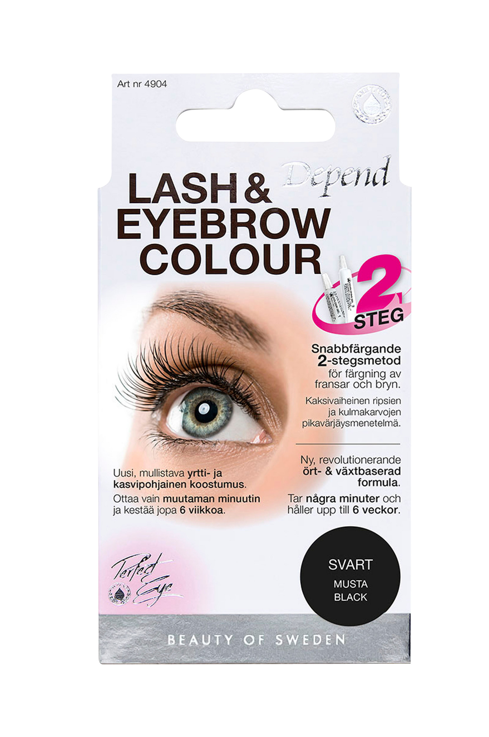 Lash And Eyebrow Colour, Depend