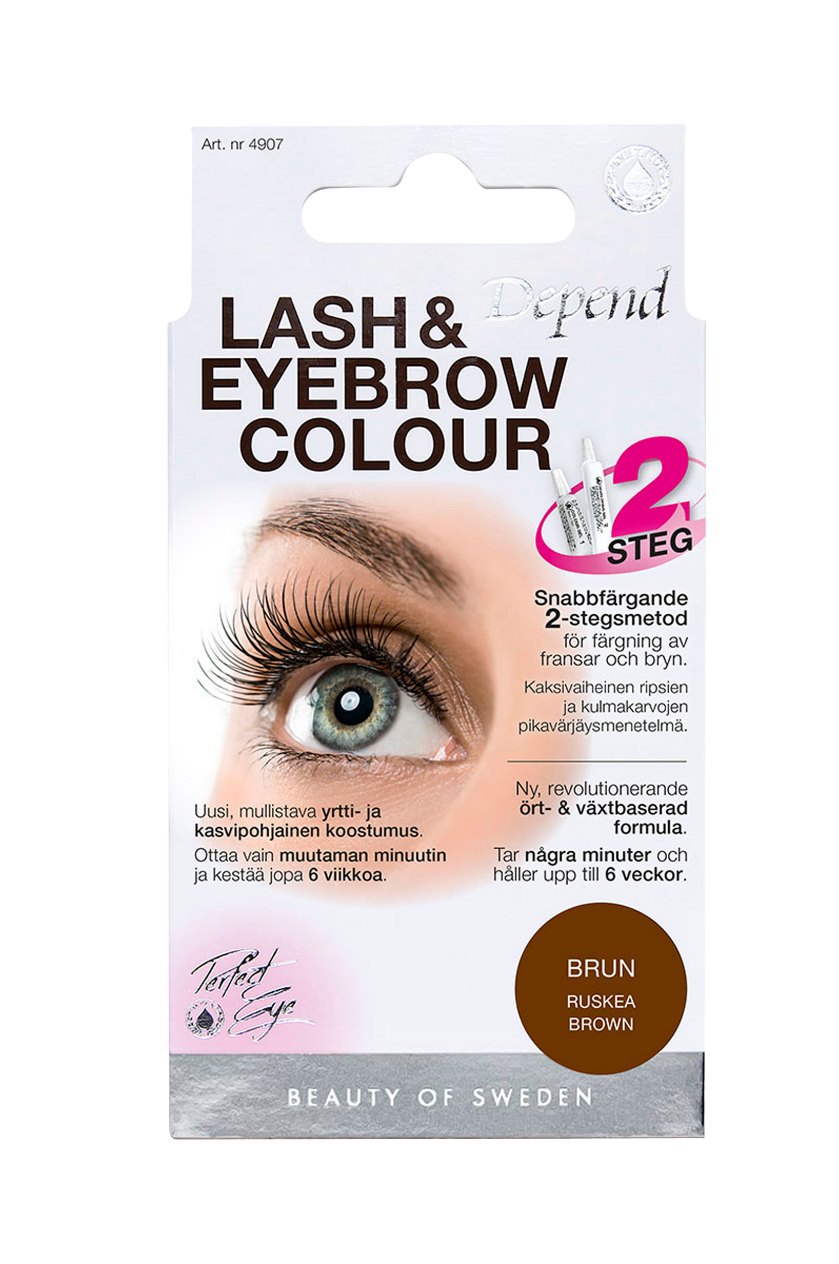 Lash And Eyebrow Colour, Depend