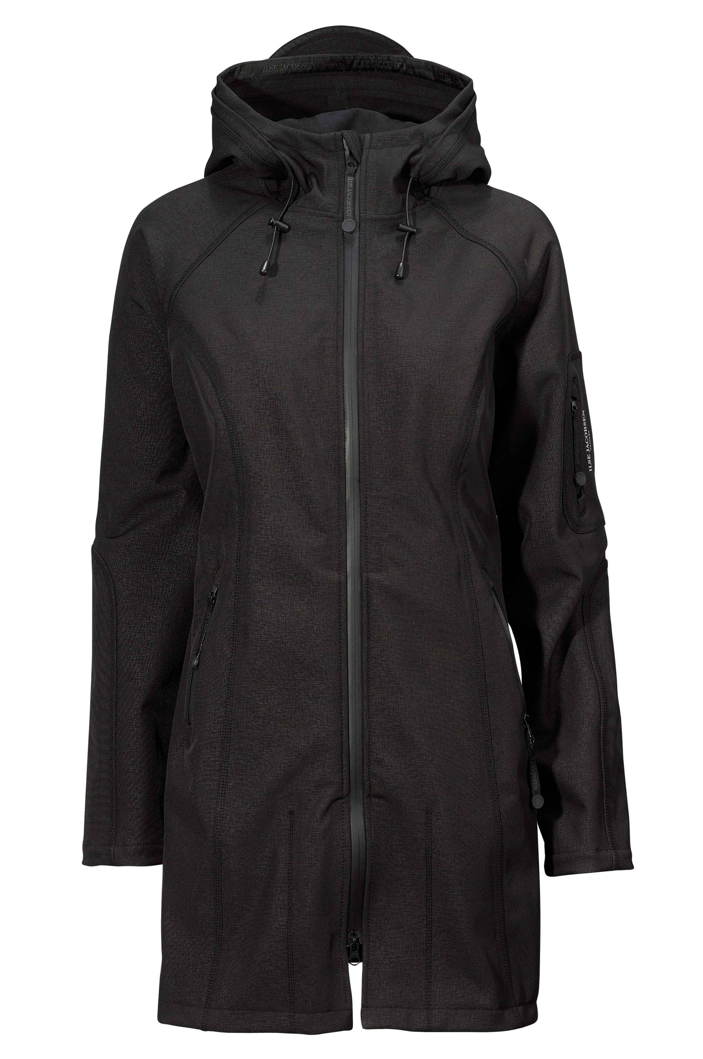 Ilse Jacobsen Softshell Rain37 - Sort - Regnjakker & regnfrakker