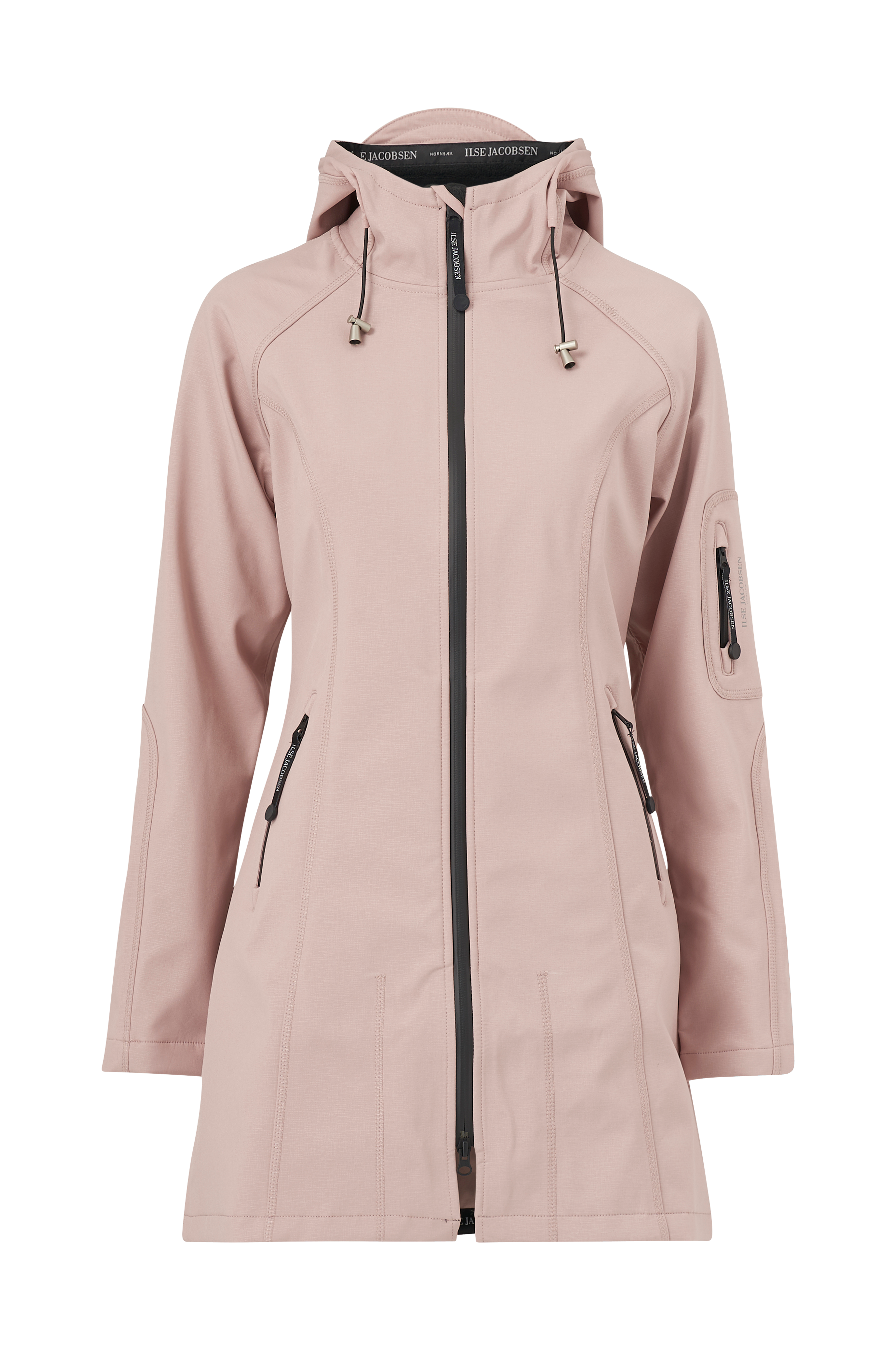 Jacobsen Softshell Regnfrakke Rain37 - Rosa - Regnjakker & regnfrakker |