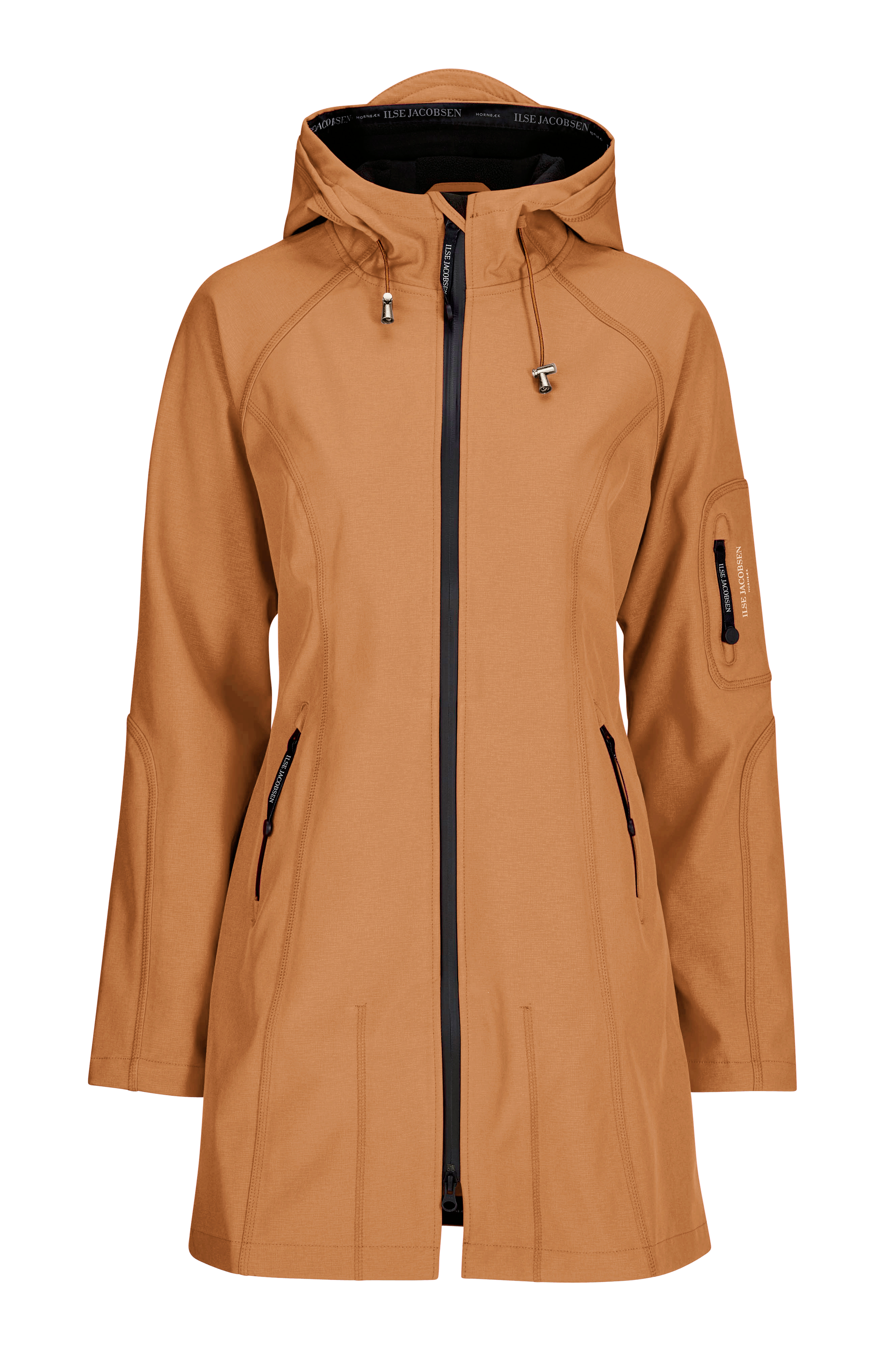 Ilse Jacobsen Softshell Rain37 - Brun Regnjakker regnfrakker | Ellos.dk