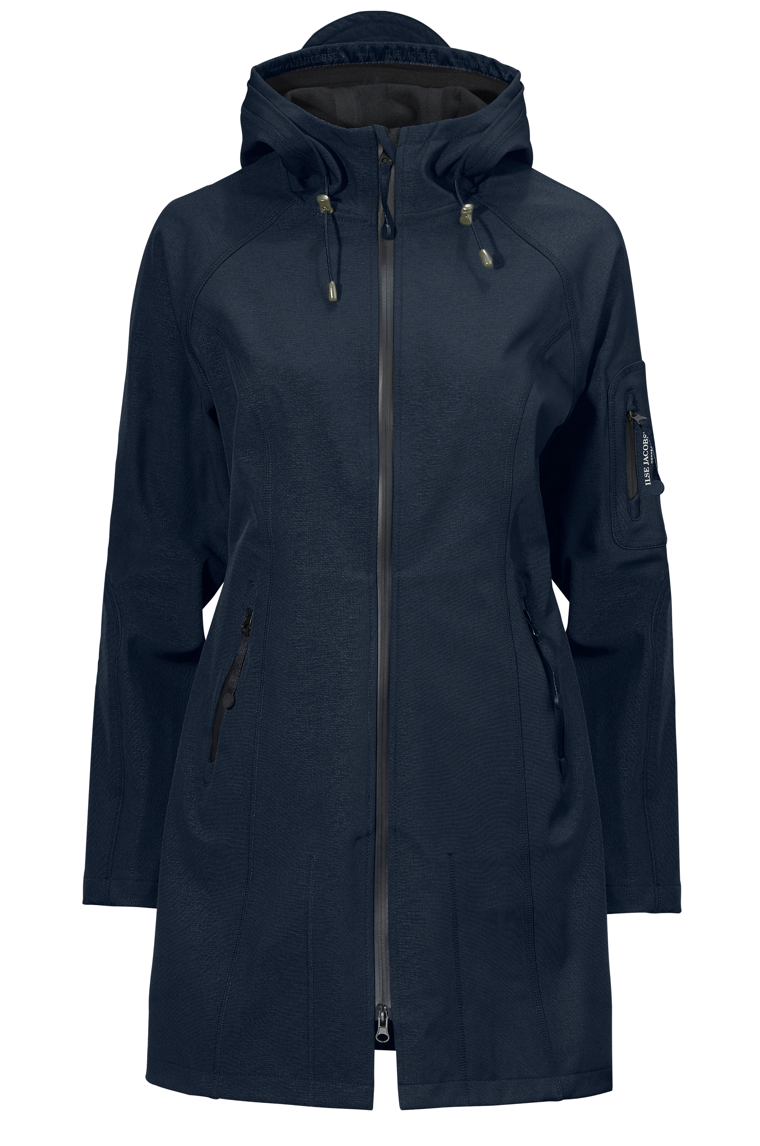 handikap klik flov Ilse Jacobsen Softshell Regnfrakke Rain37 - Blå - Regnjakker & regnfrakker  | Ellos.dk