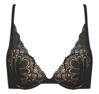 Wonderbra - Bh Triangle Refined Glamour - Svart - 70A