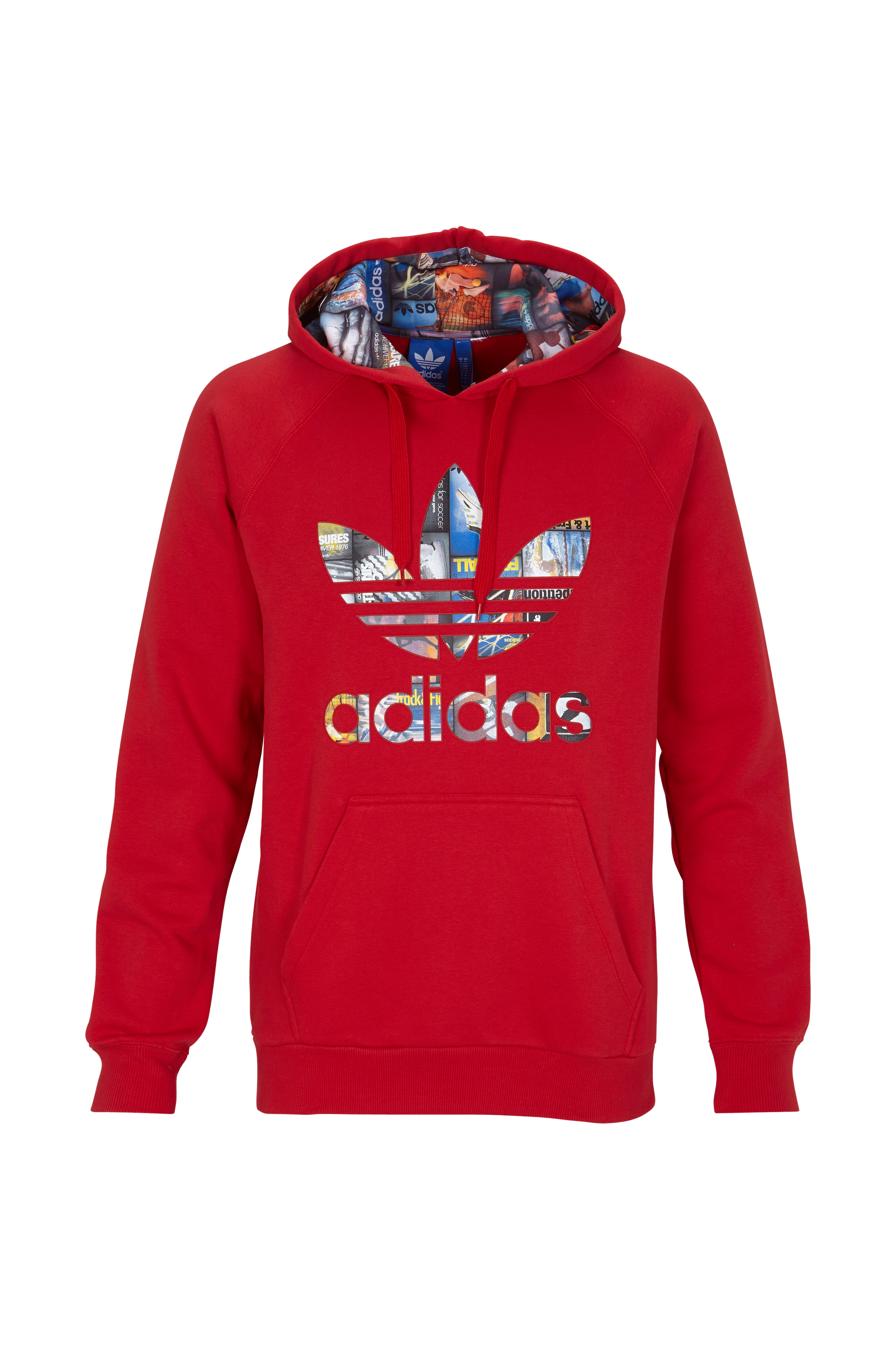 adidas Originals Hettegenser BTS hoodie - Rød - Sweatshirts u0026 hoodies |  Ellos.no