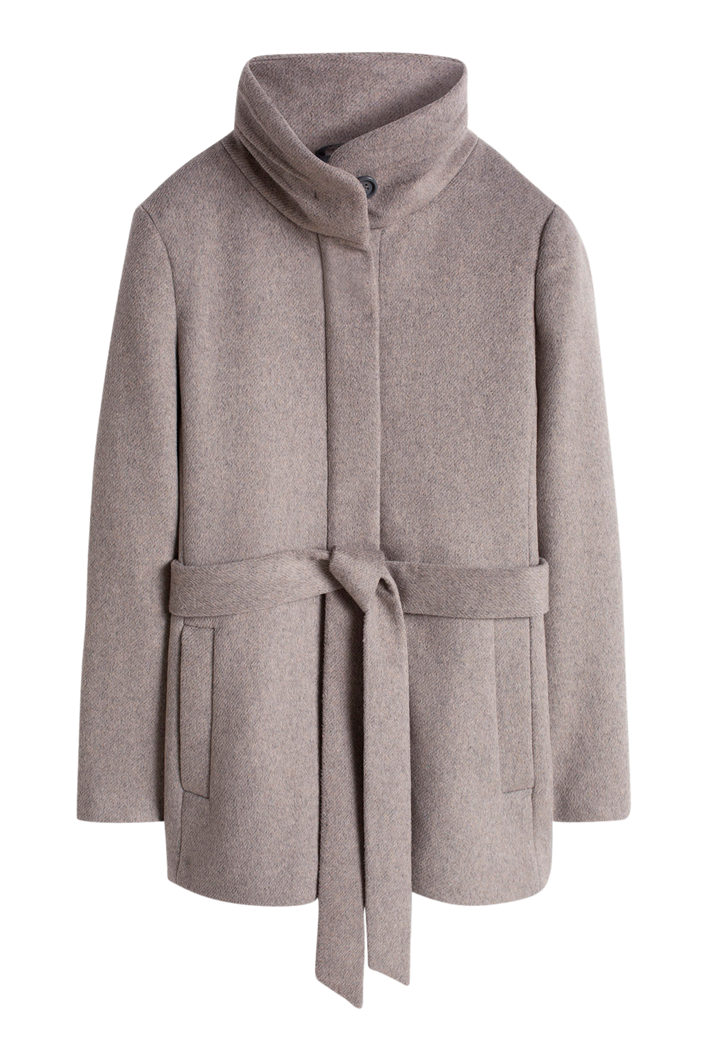 Esprit Jakke med høj krave Grå Jakker Ellos.dk