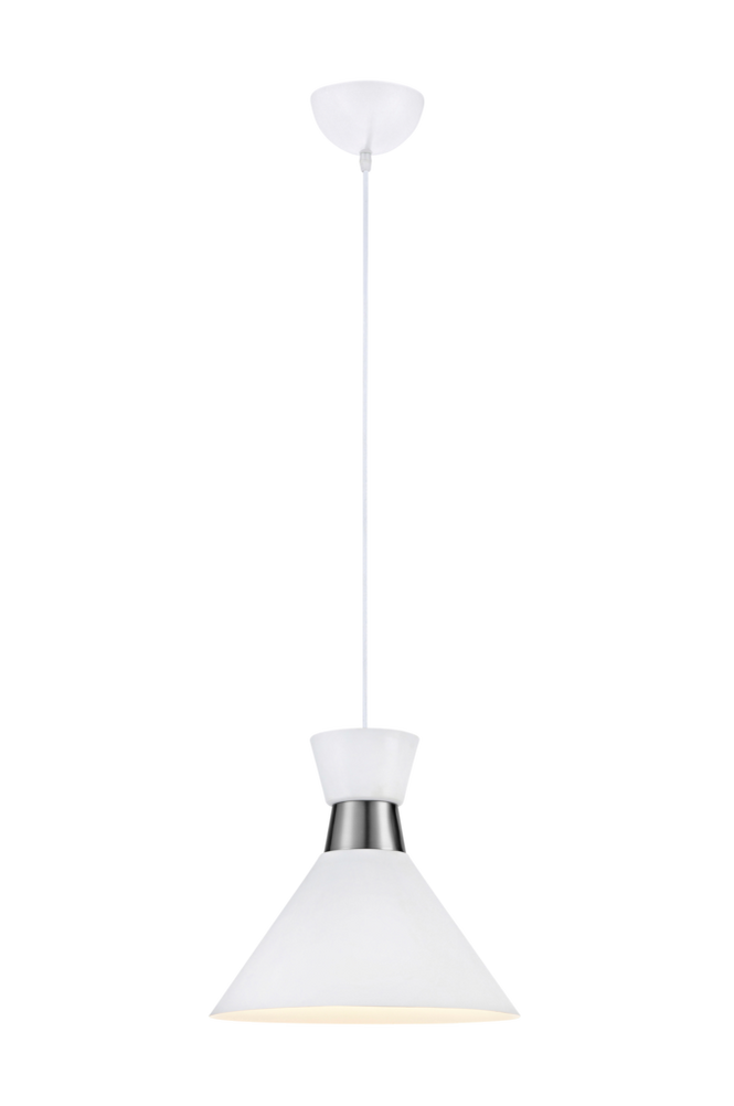 Fönsterlampa WAIST Pendel Vit/Stål