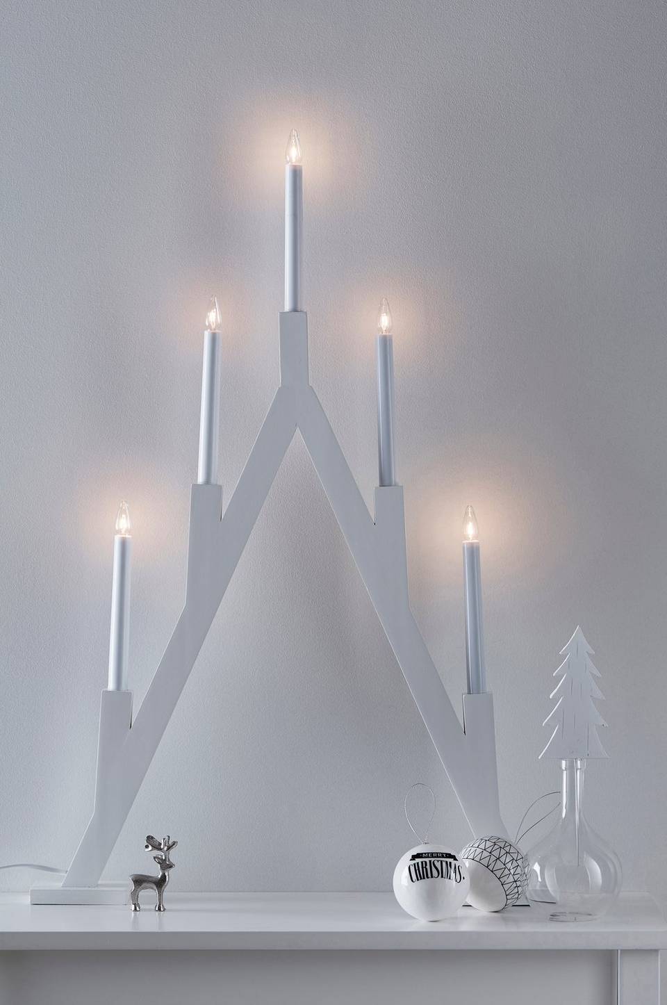 Markslöjd Ljusstake Bjurfors, vit från Markslöjd, bild 2