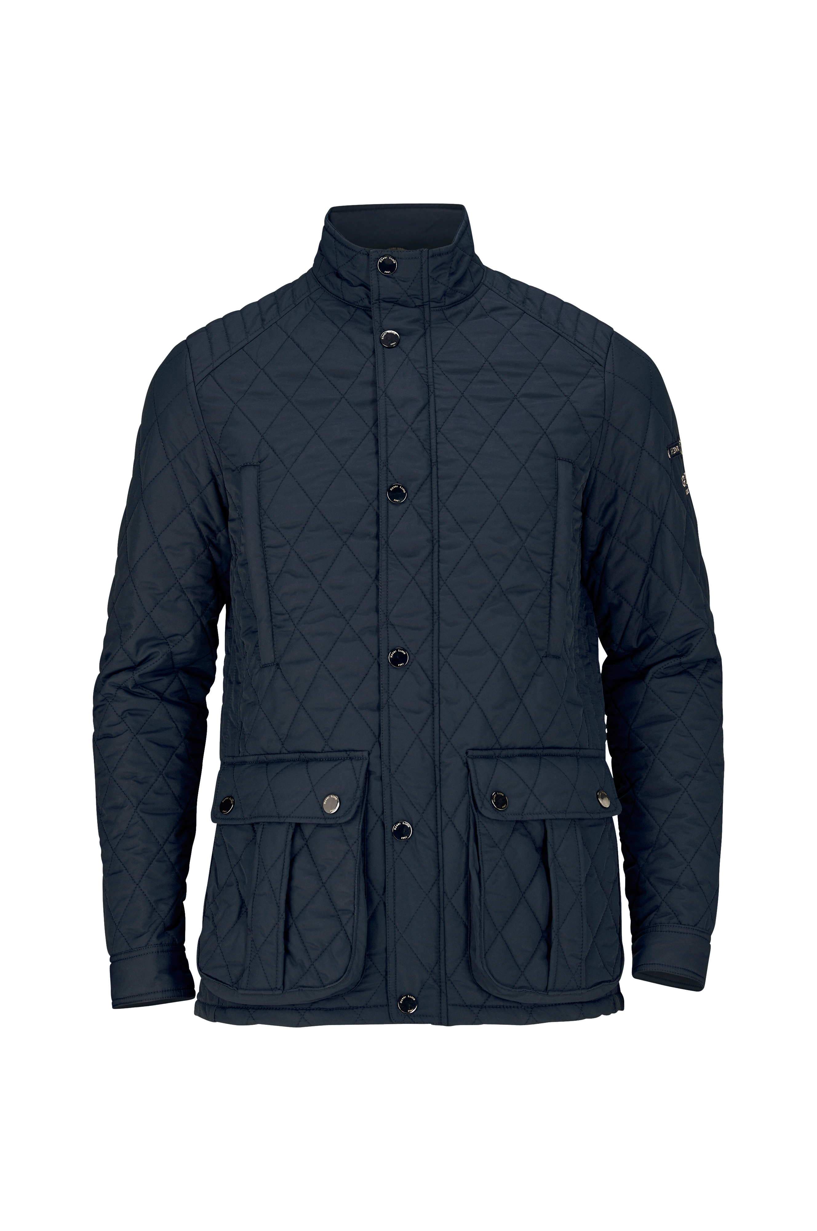 Henri Lloyd Jakke Kinsley Quilted Jacket - Blå - & dynejakker | Ellos.dk