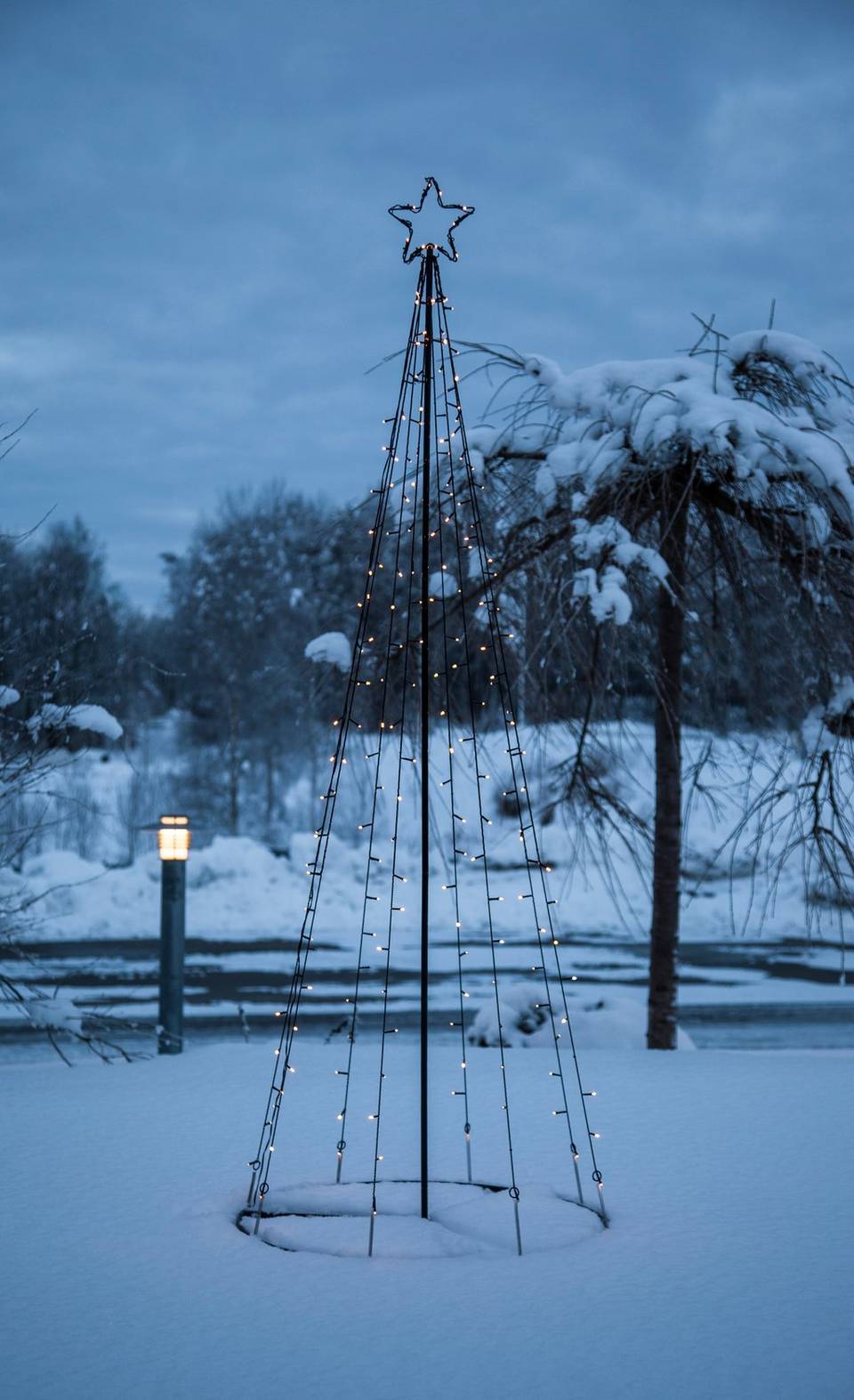 Star Trading Utomhusdekoration Light Tree, svart från Star Trading, bild 2
