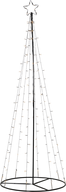 Utendørsdekor Light Tree Svart