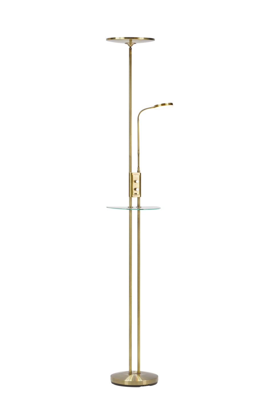 Markslöjd FRIEND Golvlampa LED Antik Mässing USB från Markslöjd, bild 2