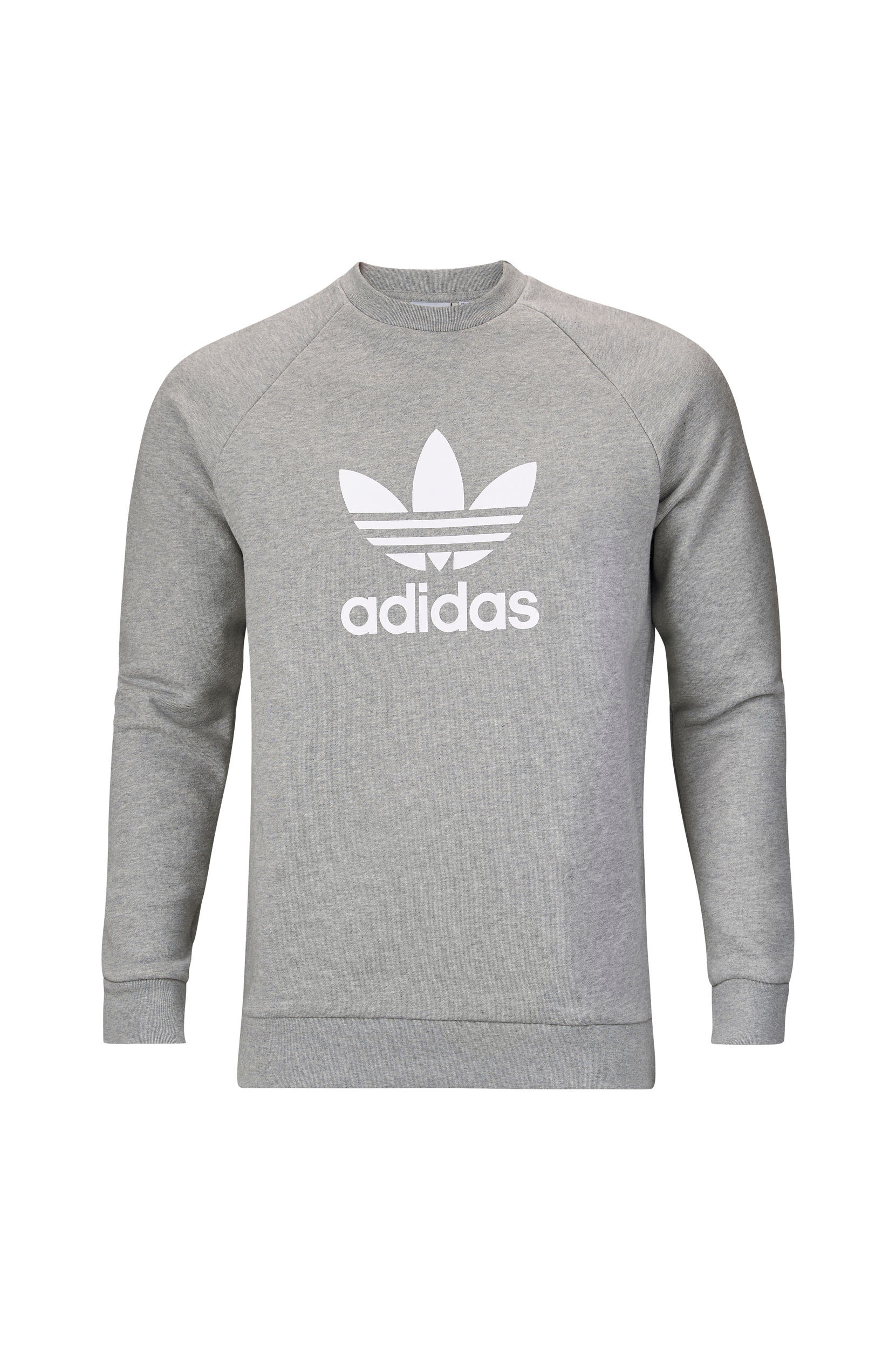 adidas Originals - Sweatshirt Trefoil Warm-up Crew - Grå - XS
