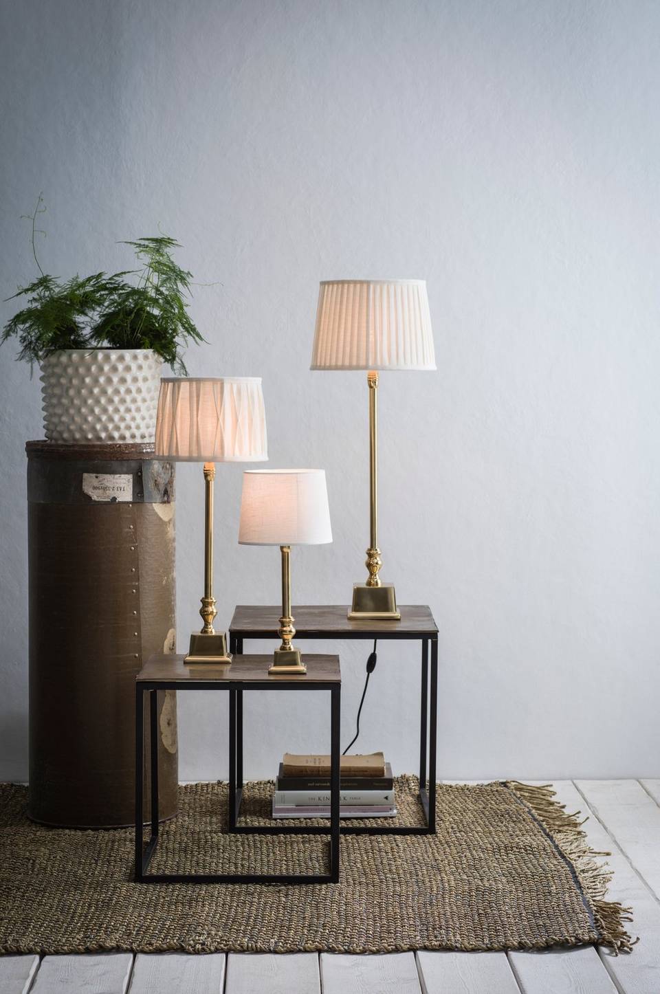 PR Home Linné Lampfot 36 cm, mässing från PR Home, bild 5