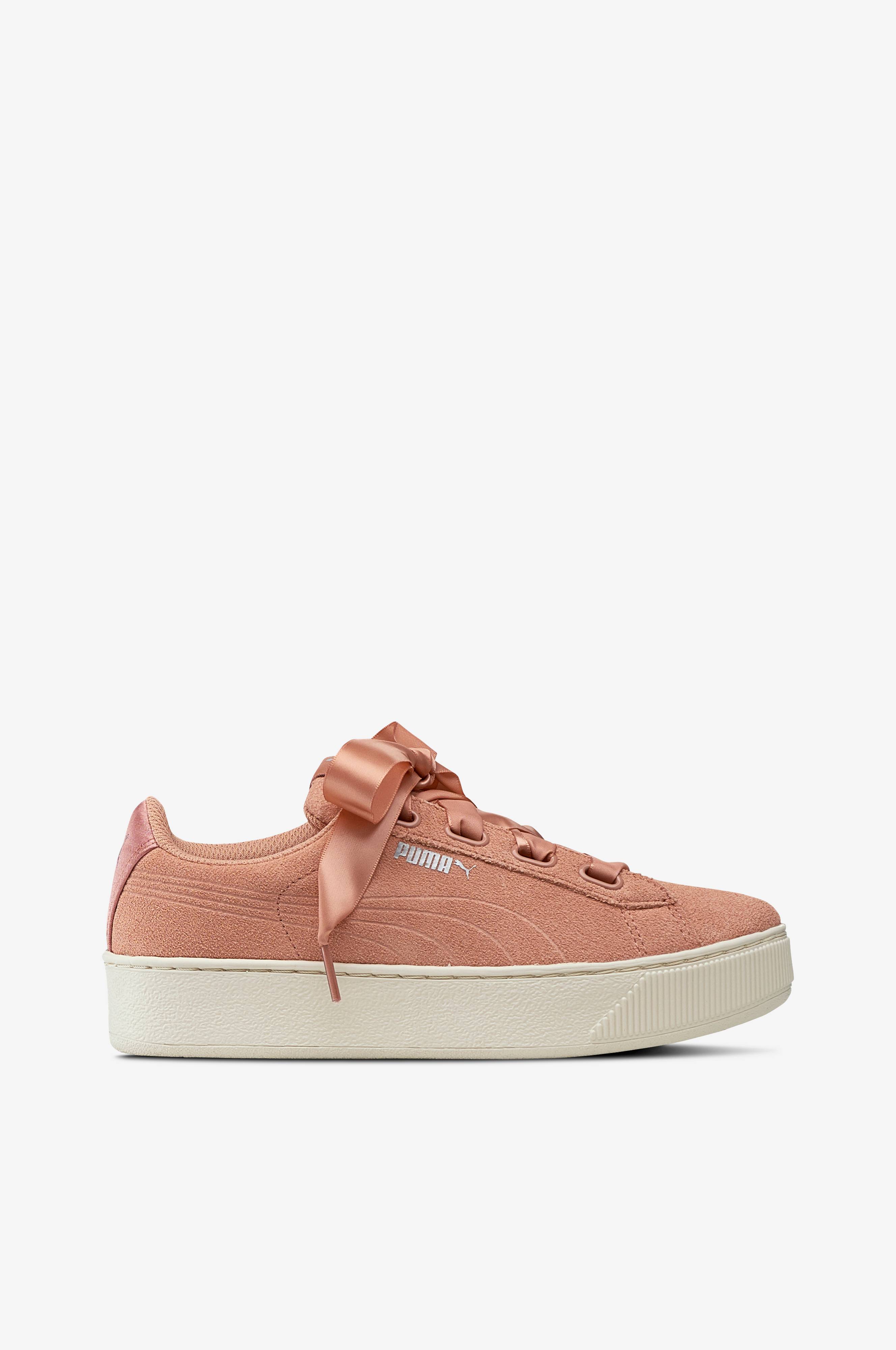 puma vikky platform rose