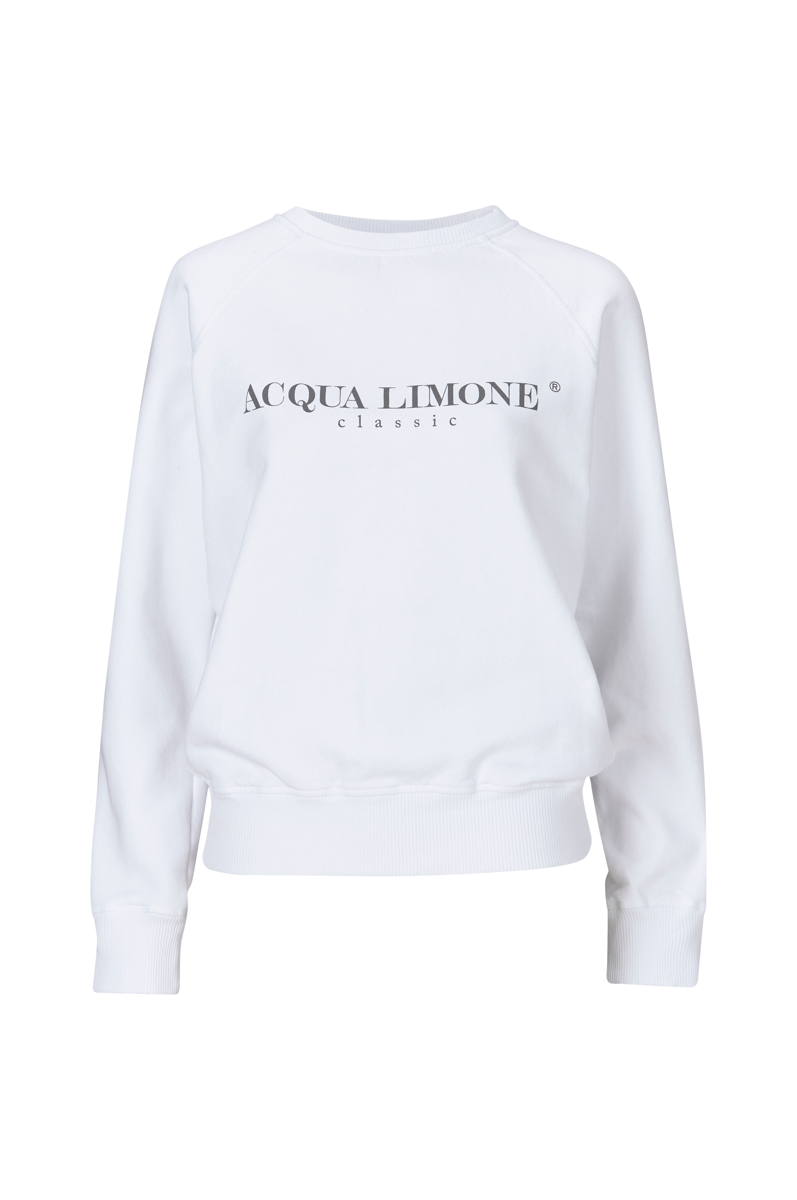 kantsten Monarch Drejning Acqua Limone Sweatshirt College Classic - Hvid - Sweatshirts | Ellos.dk