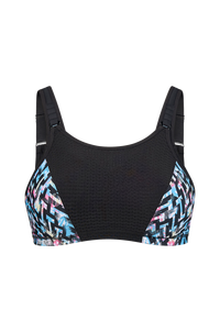 Glamorise - Sport-bh Sport Bra Elite Performance - Svart - 90F