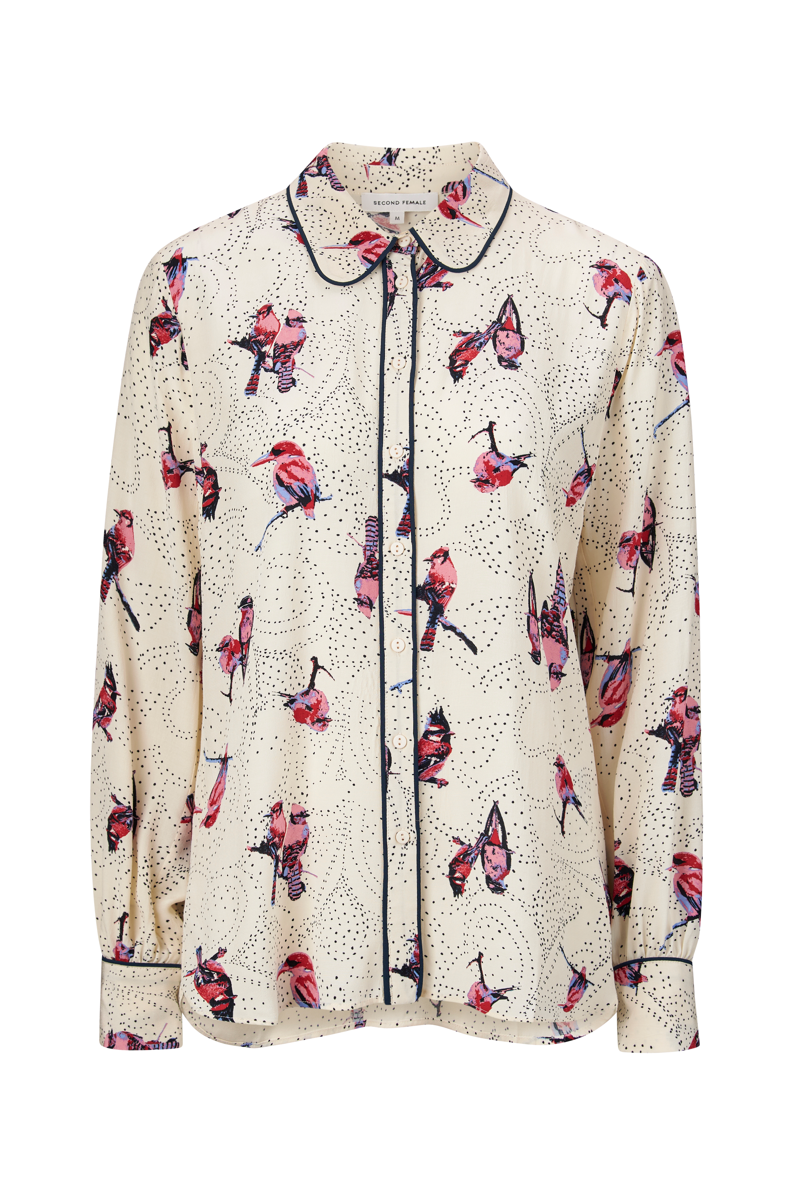Second Female Skjorte Birdie Shirt Hvid - Skjorter |