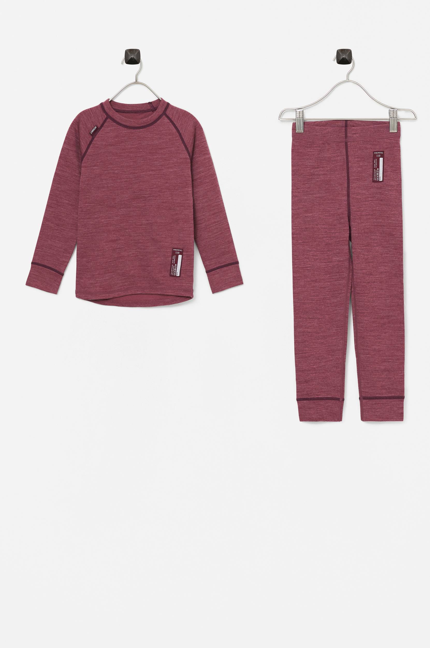 Lindberg - Undertøjs-sæt Merino Wool Set Junior i to fra Lindberg - Rosa - 160 - Diverse børnetøj - Tøj til børn (31261939)
