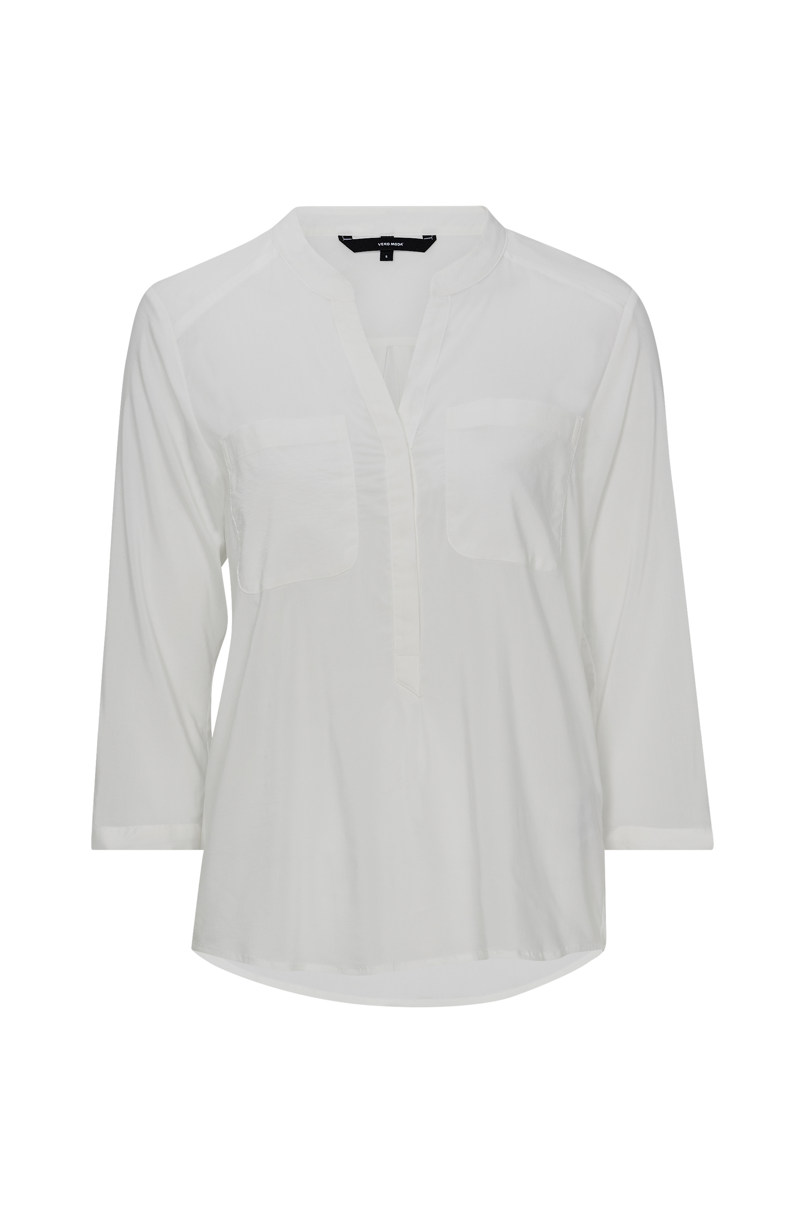 Vero Moda Bluse vmErika Plain 3/4 Shirt Noos - - Bluser - Ellos.dk