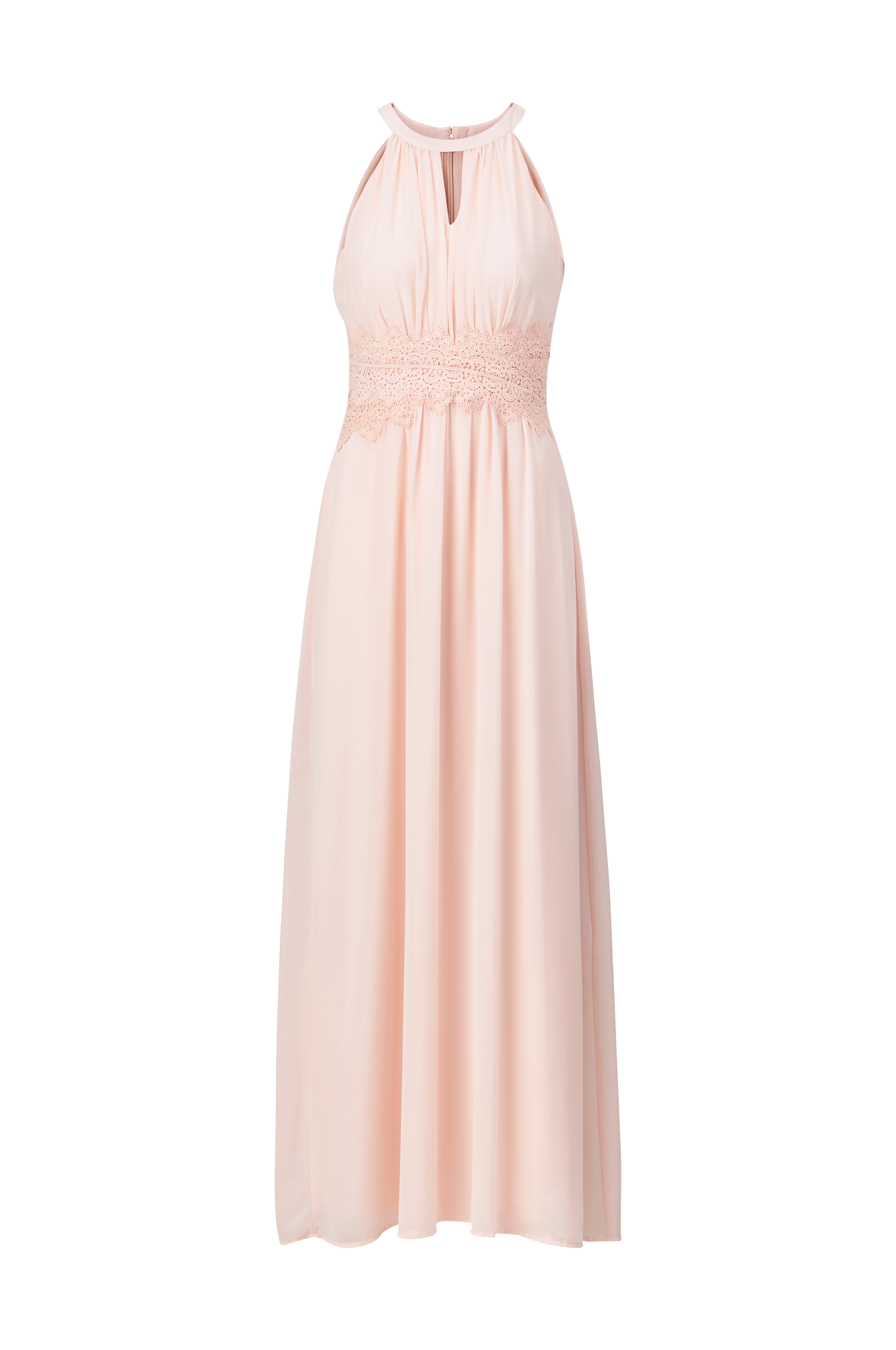 Vila vimilina clearance halterneck maxi dress